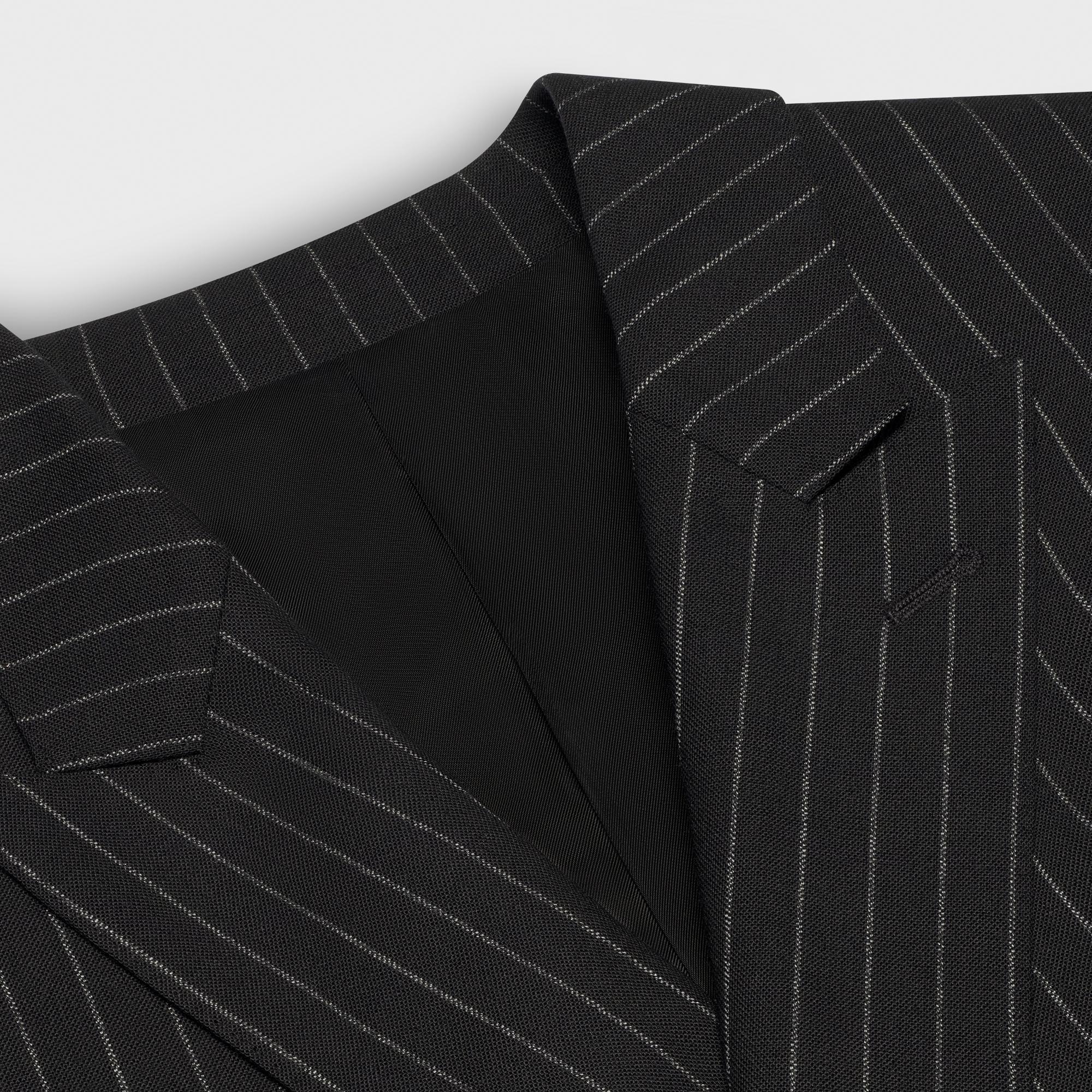 Rect 4B Crossed Jacket - Black/Chalk - Image 2