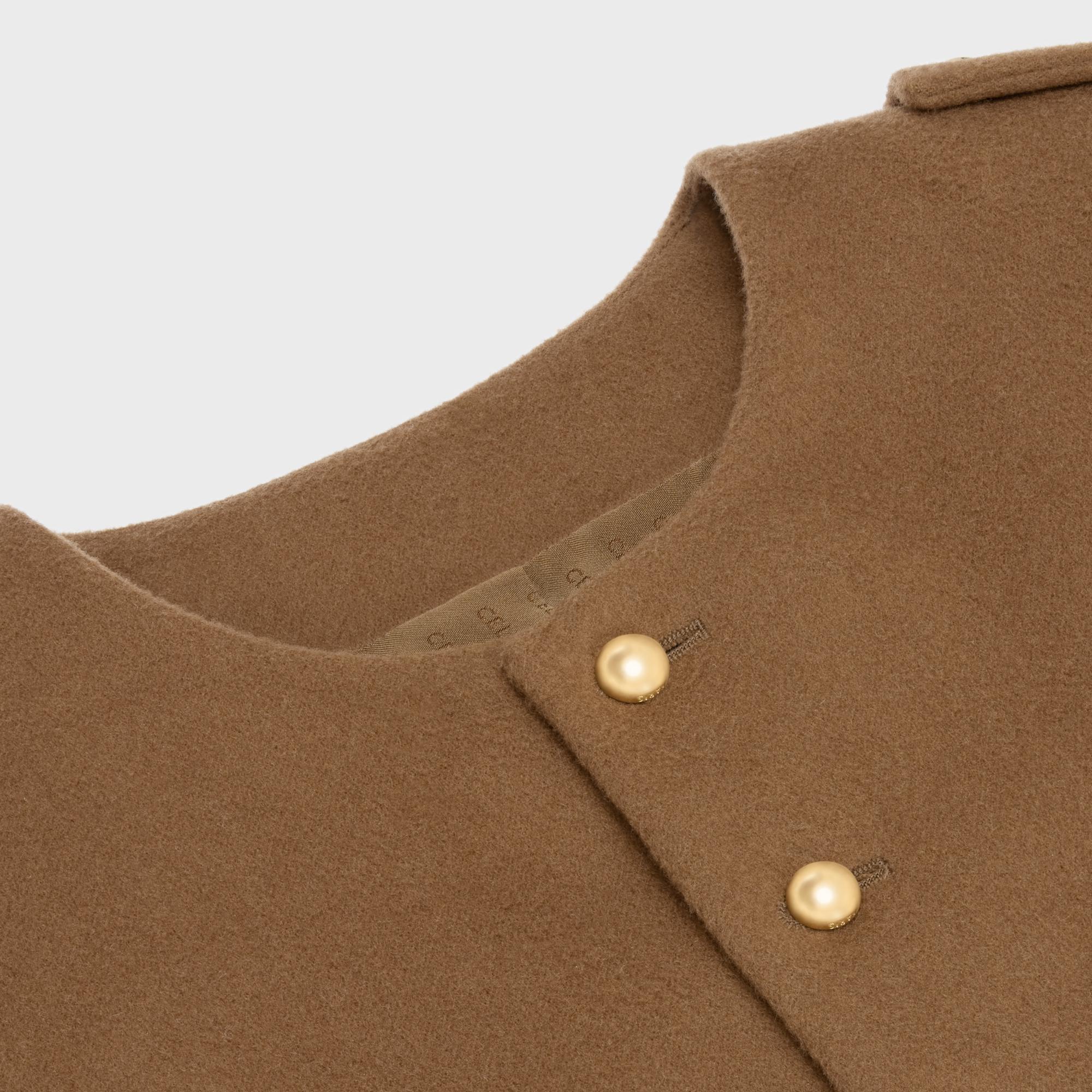 7B Pure Collar Hunter Jacket - Hazelnut - Image 3