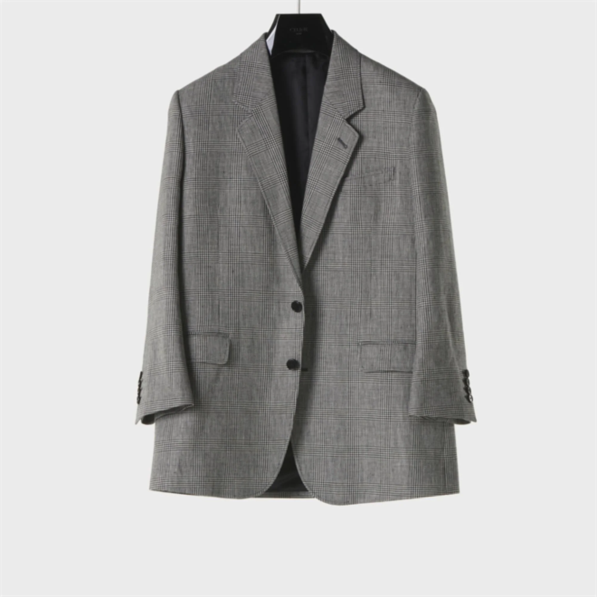 Tournon 2B Jacket - Black & White