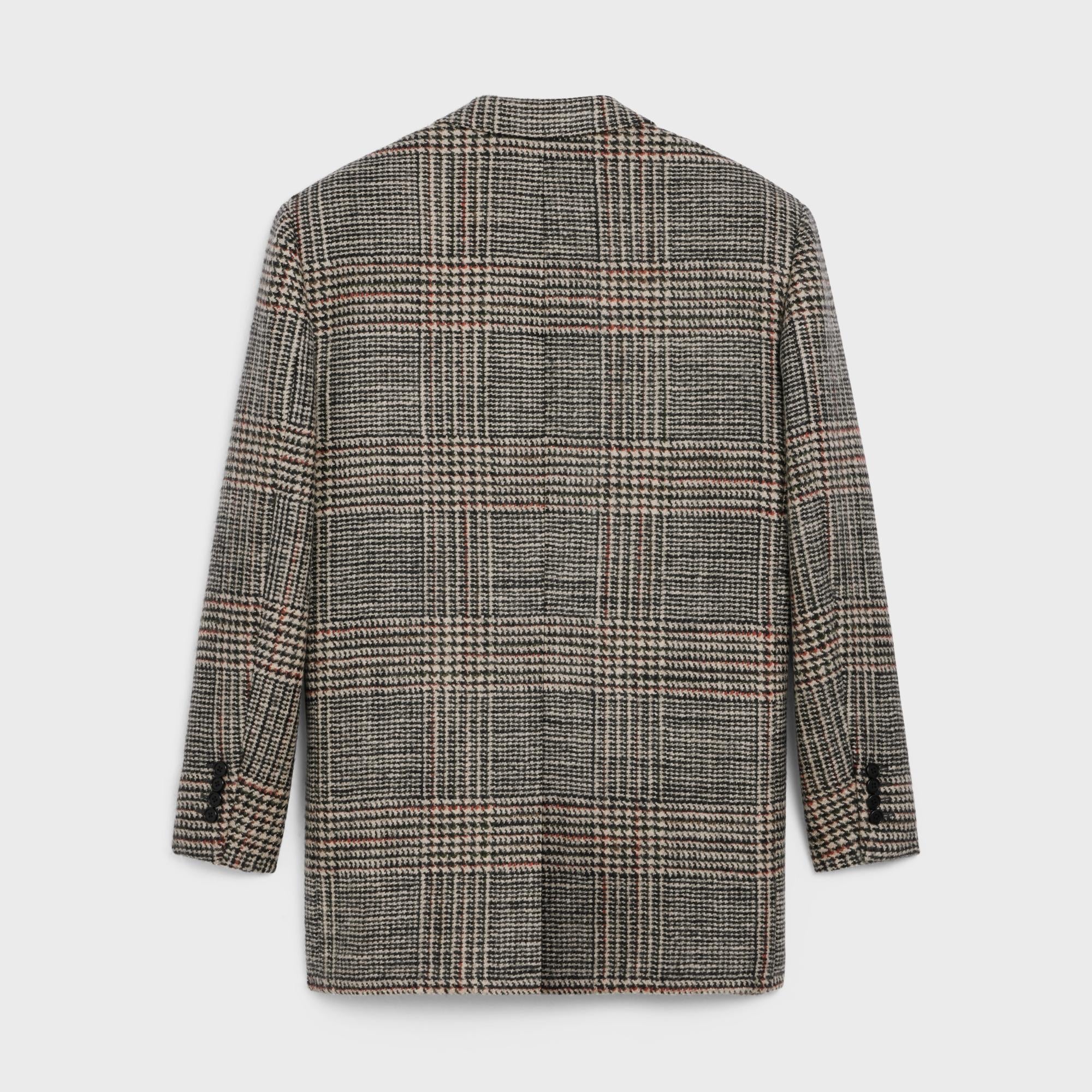 Boys Jacket 2B Right Collar - Black/Vanilla/Rust - Image 5