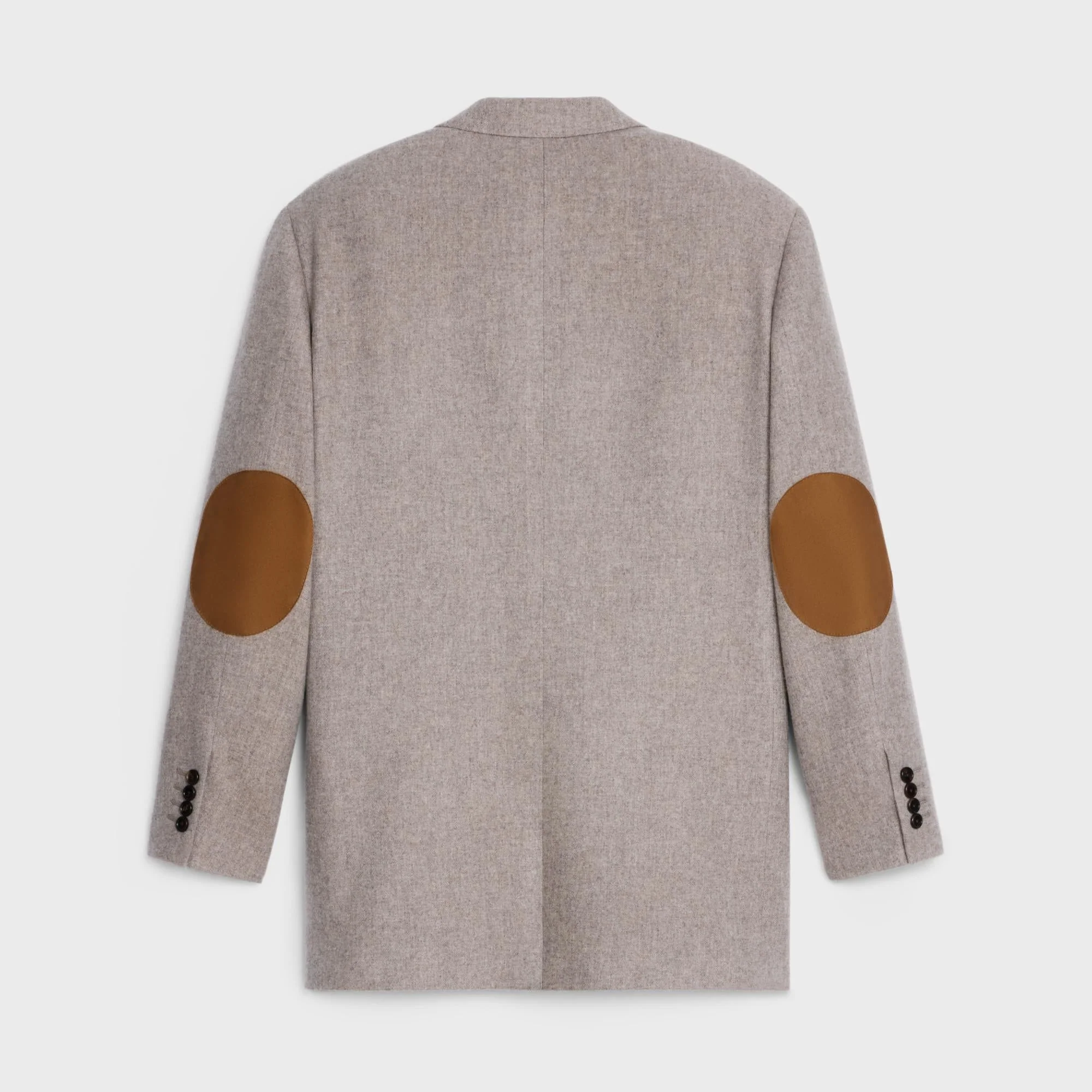 Boy’S Jacket 2B Right Collar - Camel/Gray - Image 2
