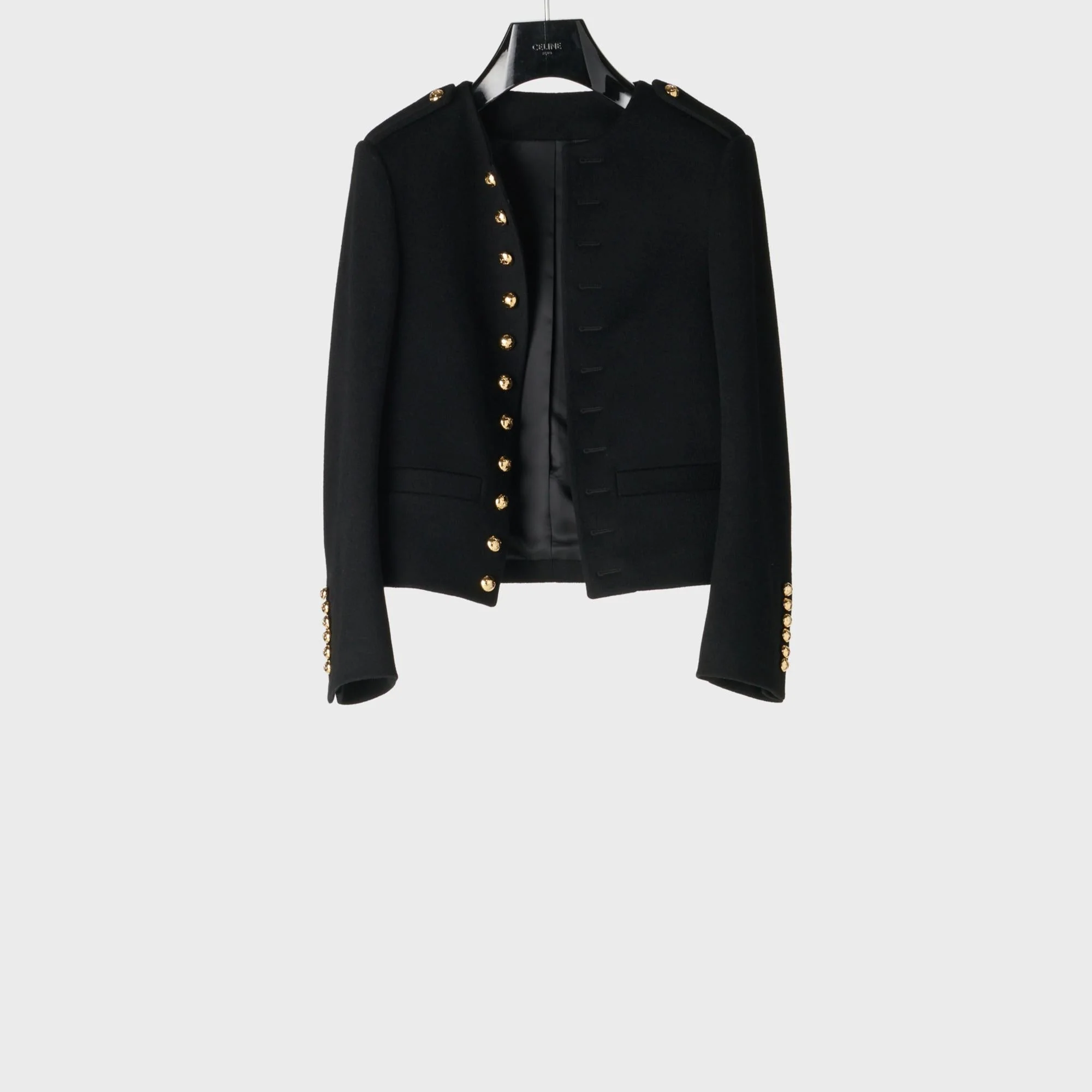 Spencer Military Pure Collar - Black