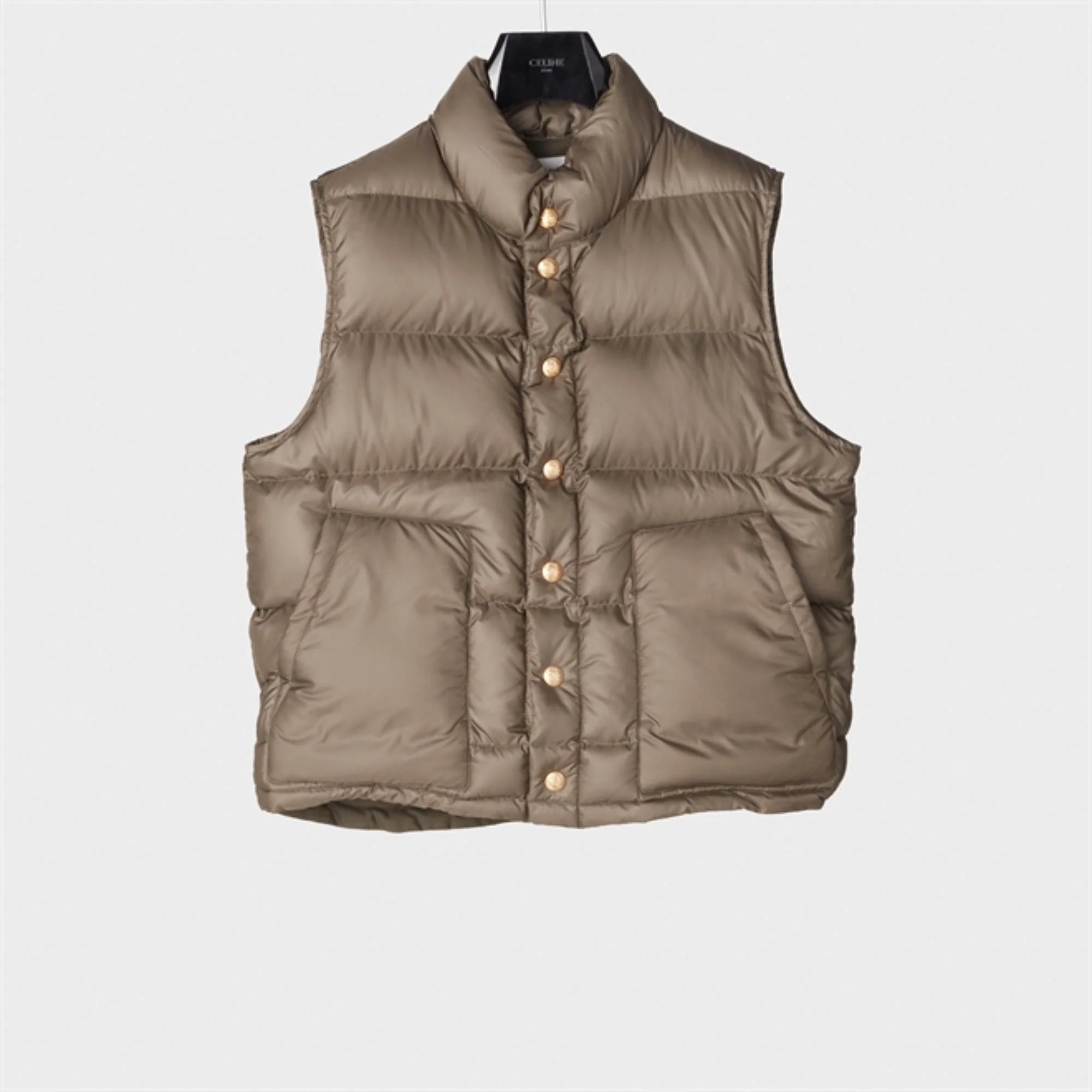 Sm Quilted Jacket - Khaki