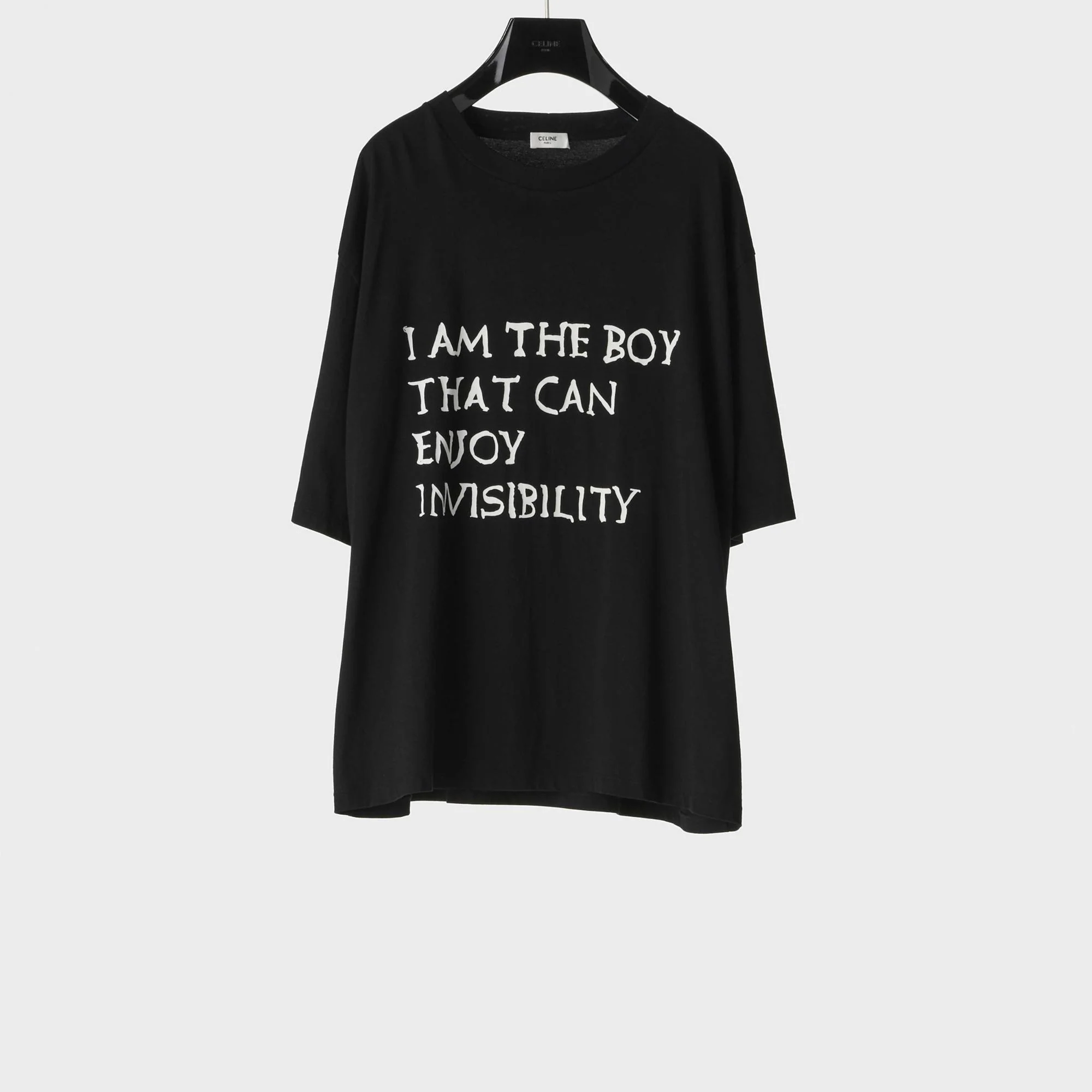 Loose I Am The Boy T-Shirt - Black/White - Image 2