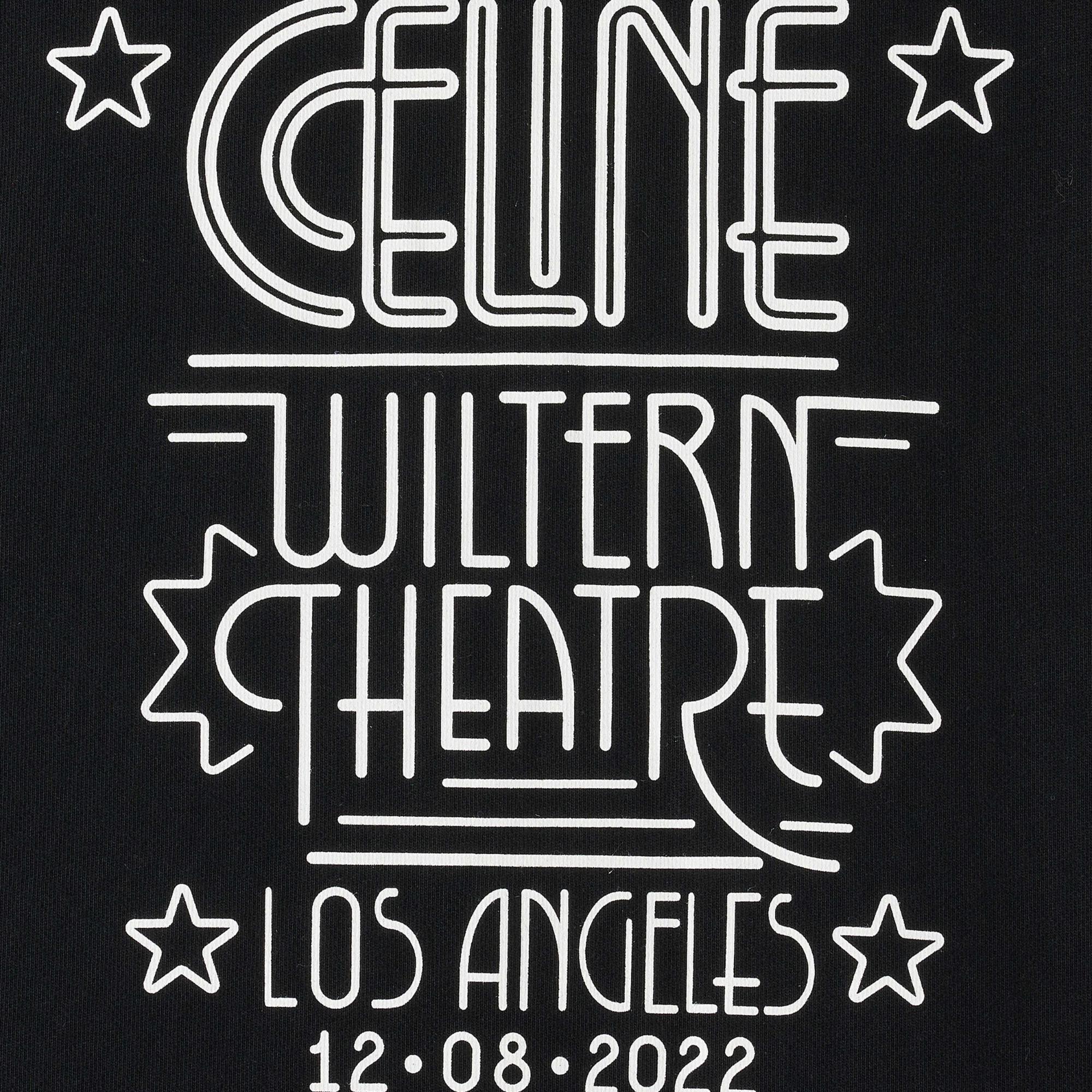Hoodie Loose Celine Wiltern - Black/White - Image 4