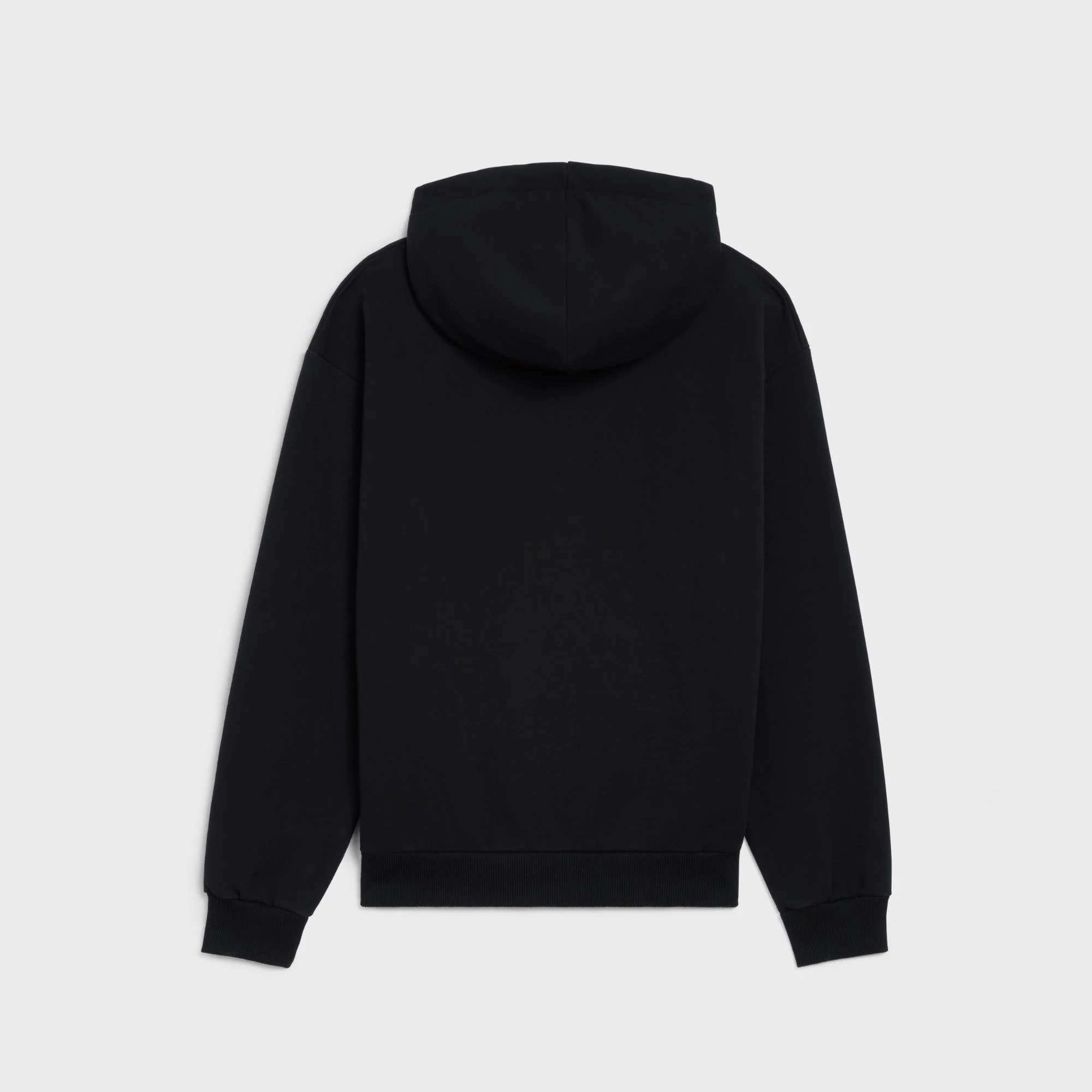Loose Boy Doll Flock Hoodie - Black/White - Image 2