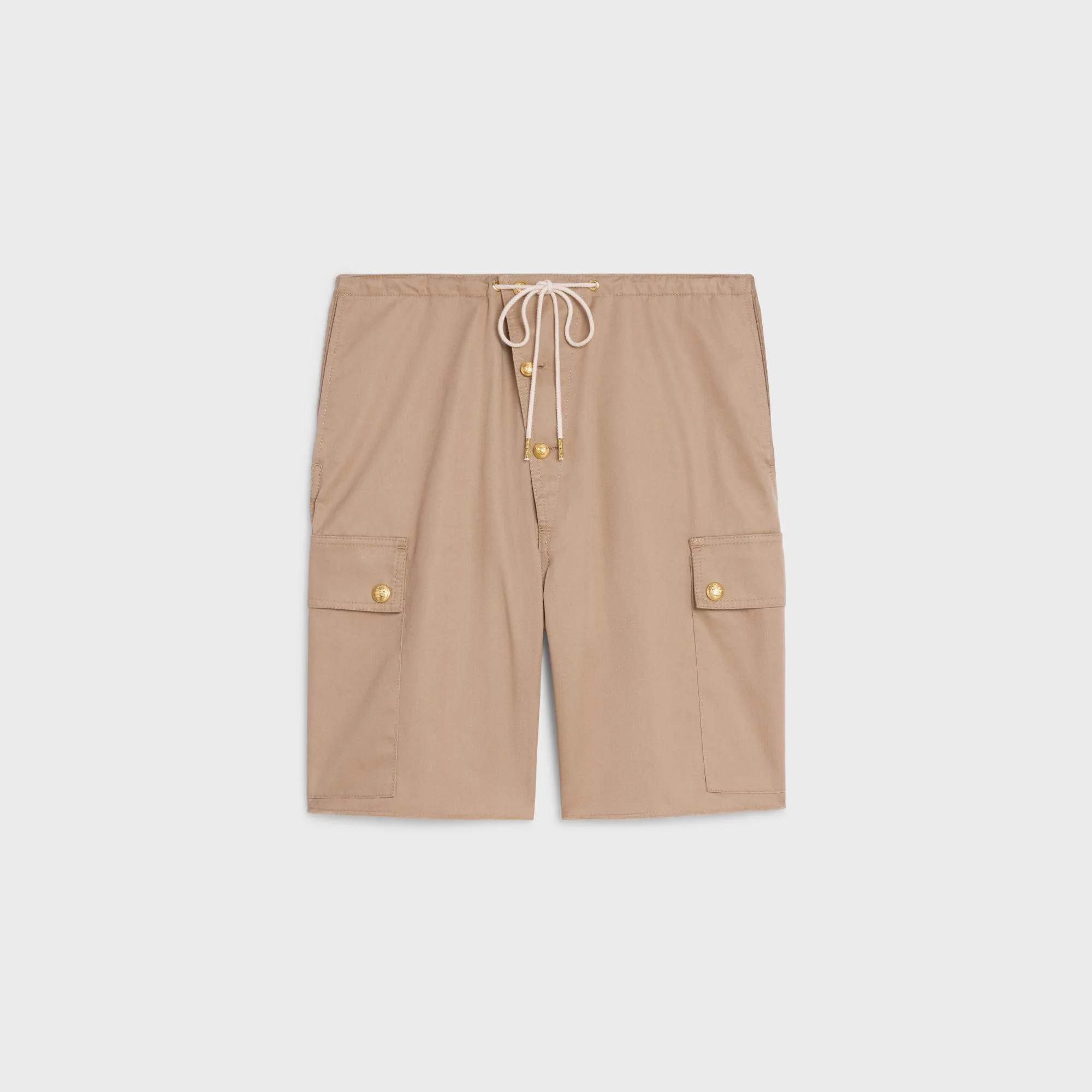 Cargo Shorts - Beige - Image 8