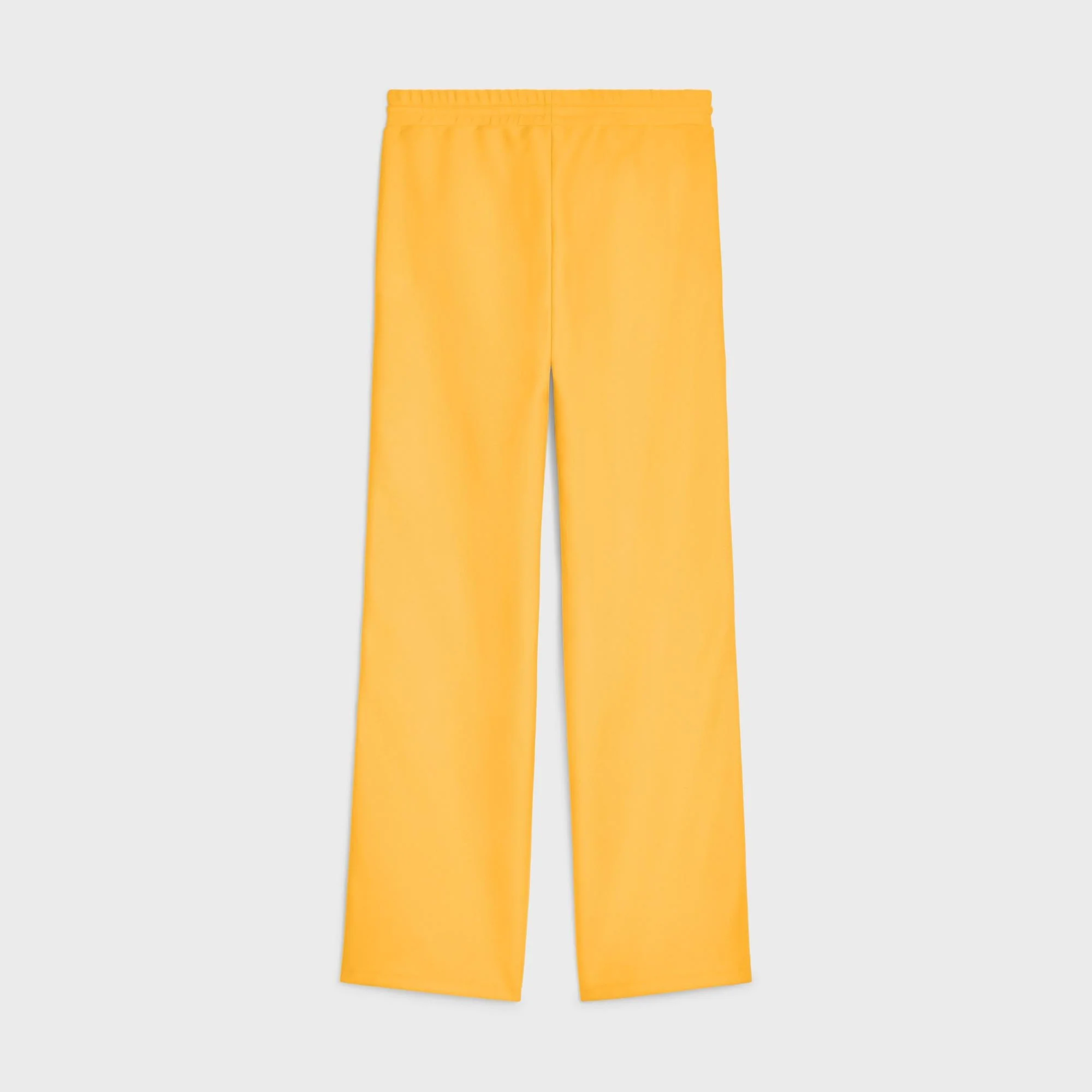 Celine Wide Leg Snap Joggers - Golden Yellow/Black - Image 4