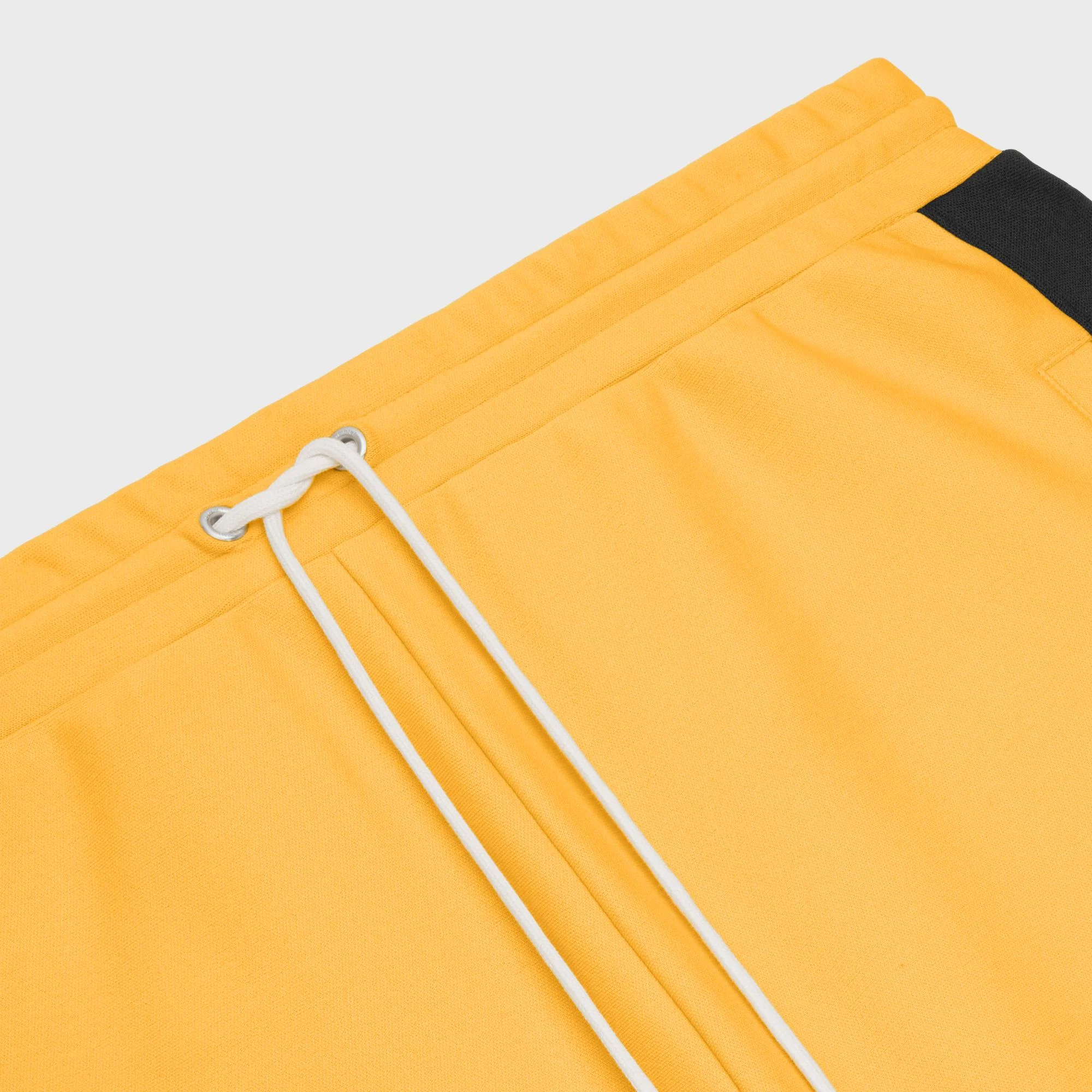 Celine Wide Leg Snap Joggers - Golden Yellow/Black - Image 5