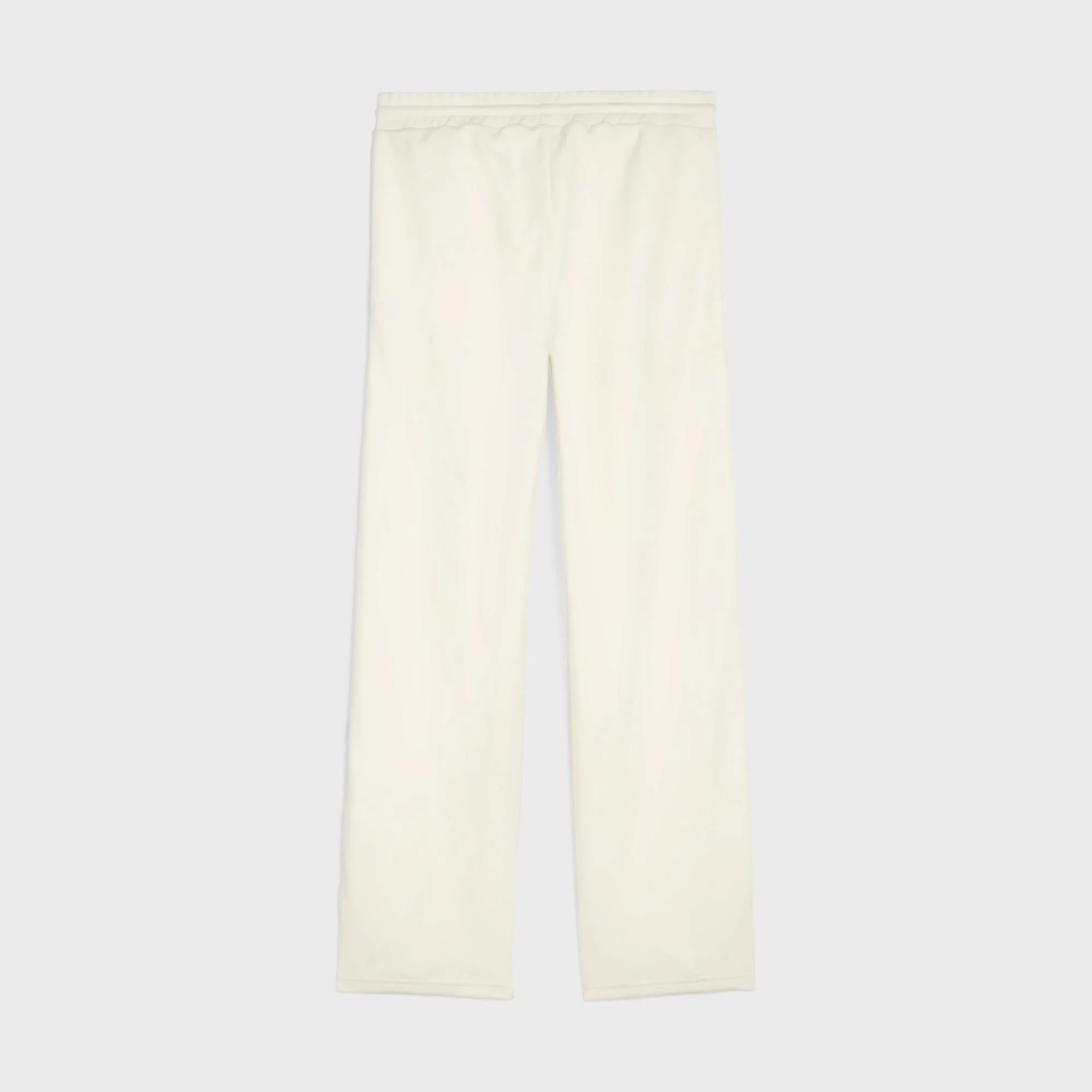 Celine Wide Leg Snap Joggers - Cream