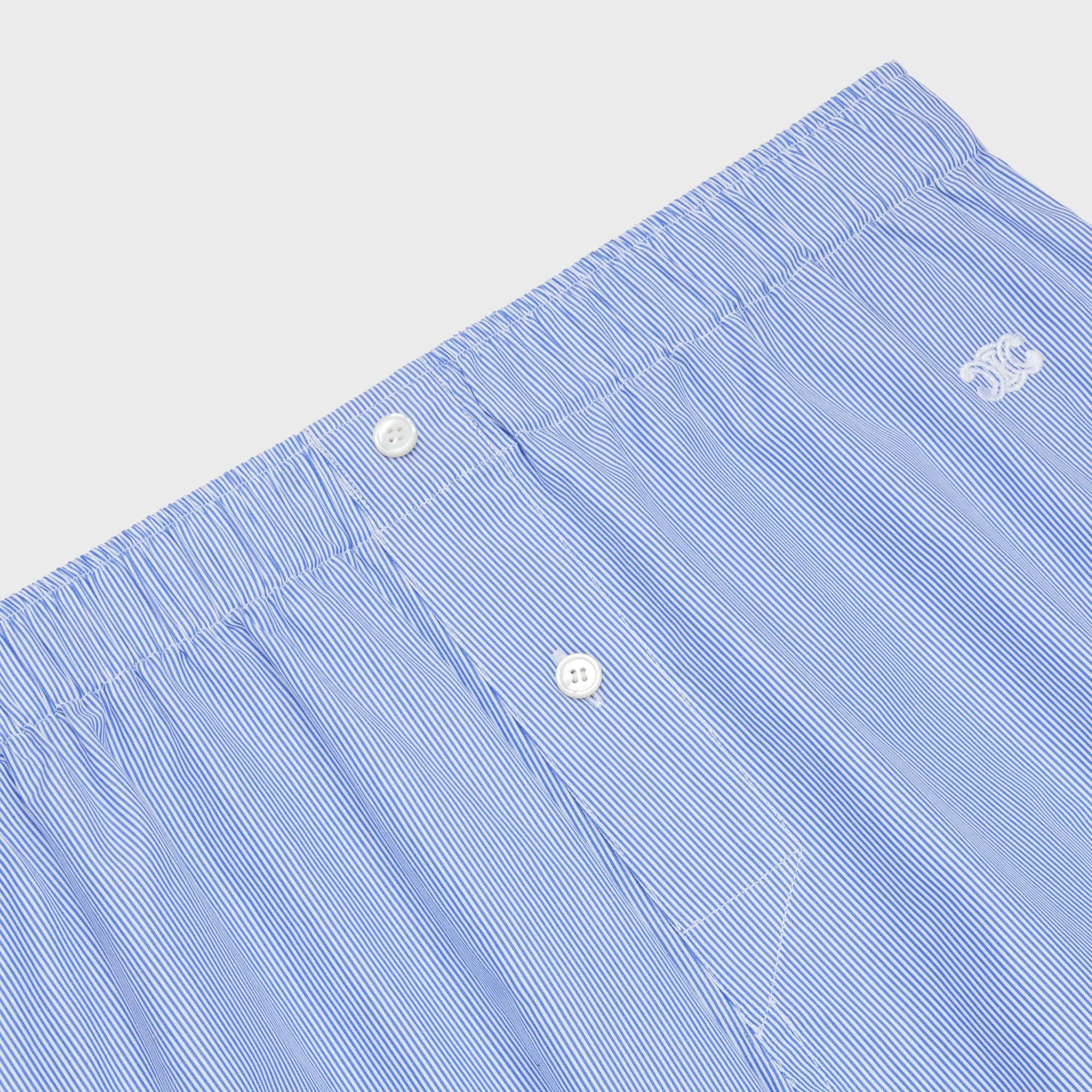 Triomphe Pants - White/Blue - Image 3