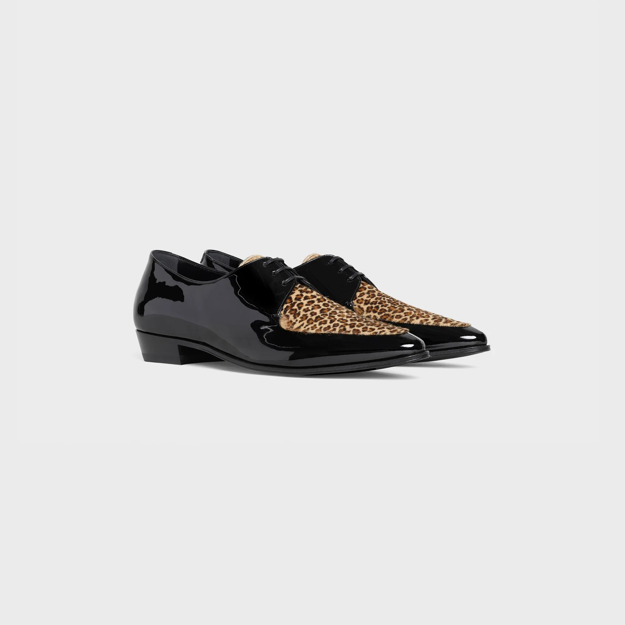 Derby With Apron 30 - Black/Brown - Image 2