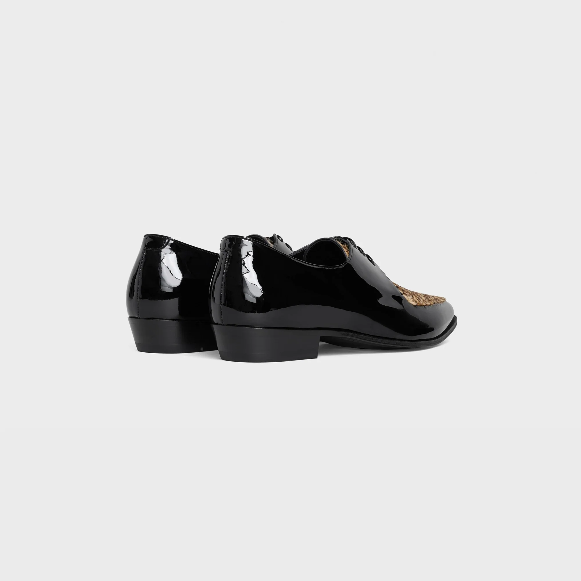 Derby With Apron 30 - Black/Brown - Image 3
