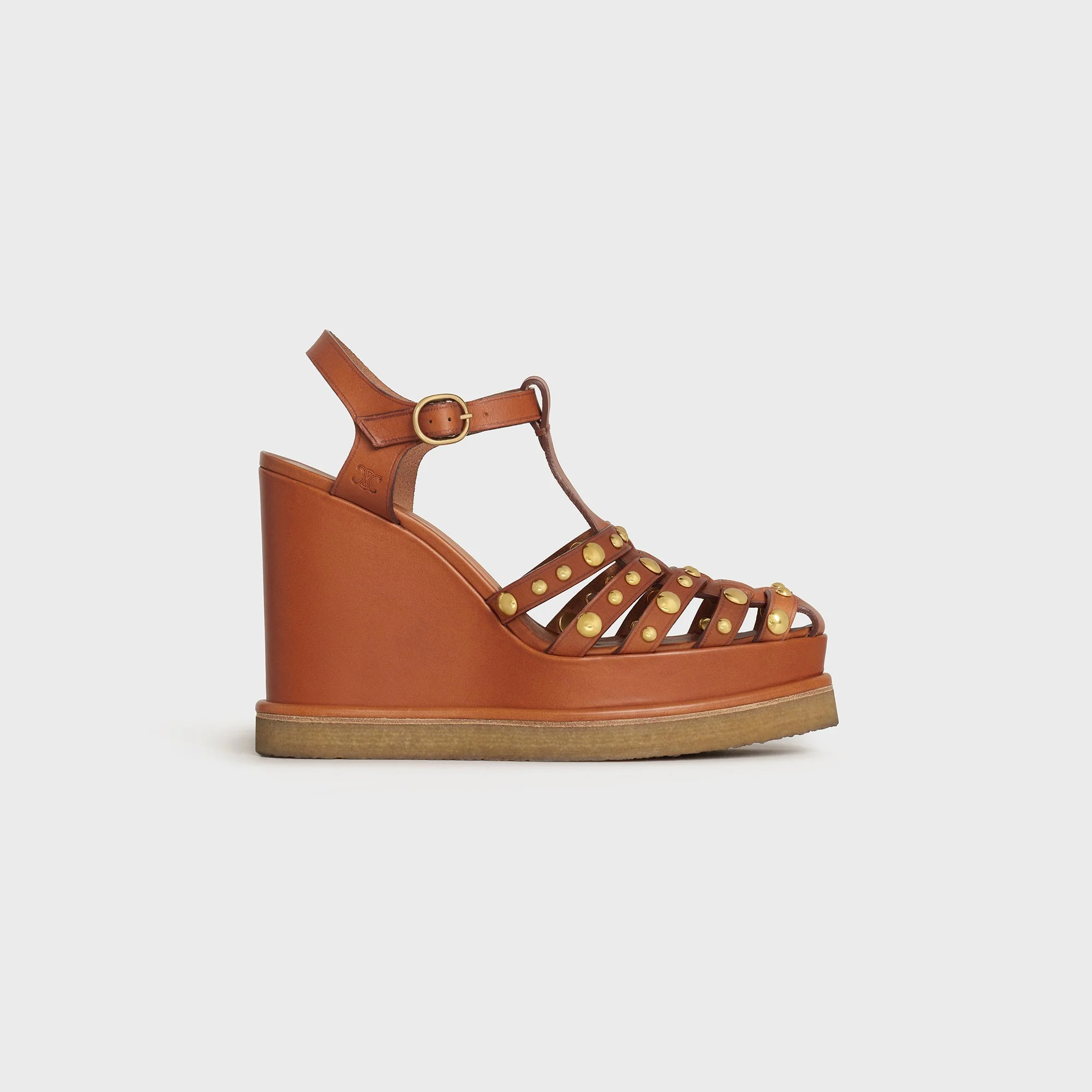 Wedge Sandal 80 - Tan