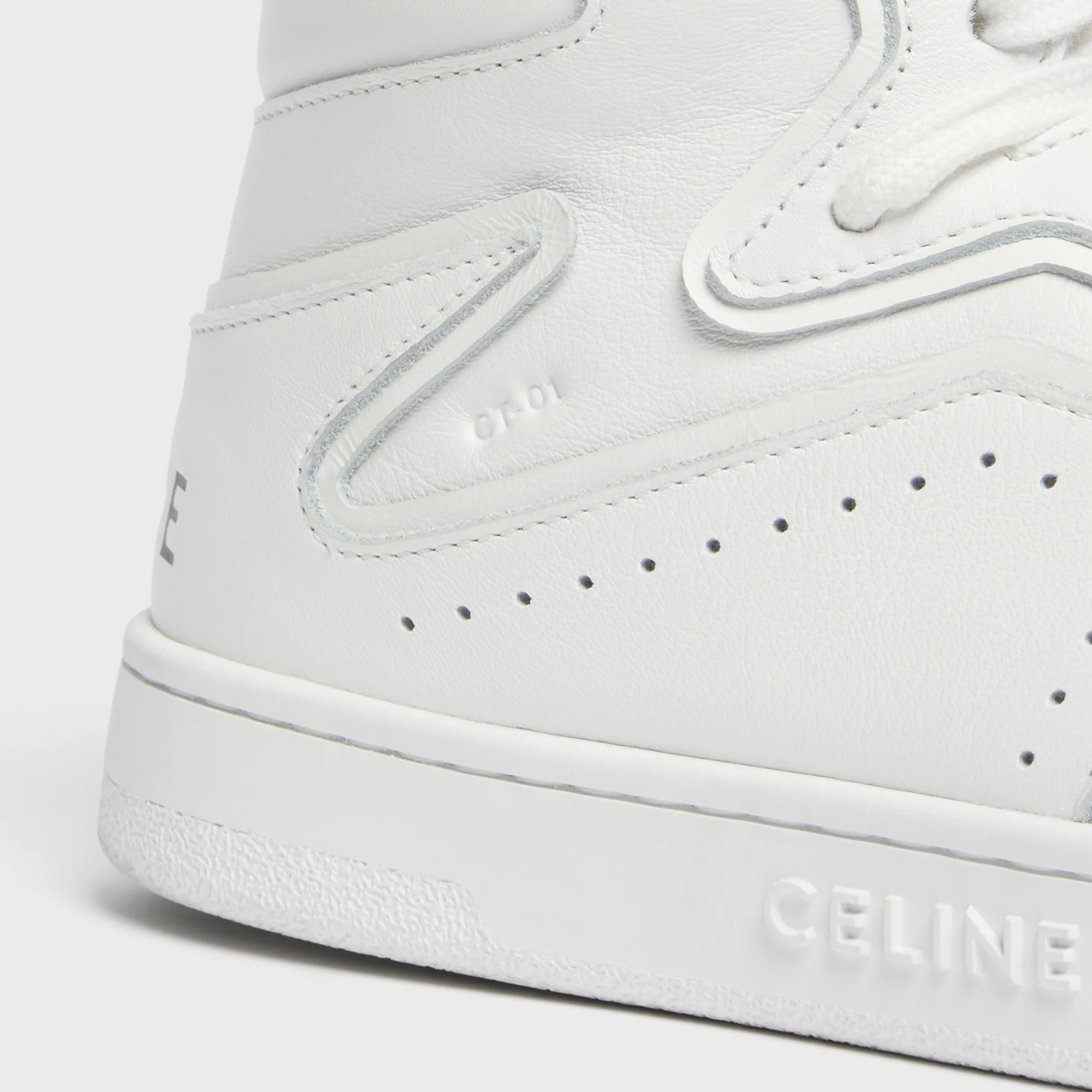Ct-01 "Z" Trainer High Sneaker - Optic White - Image 4