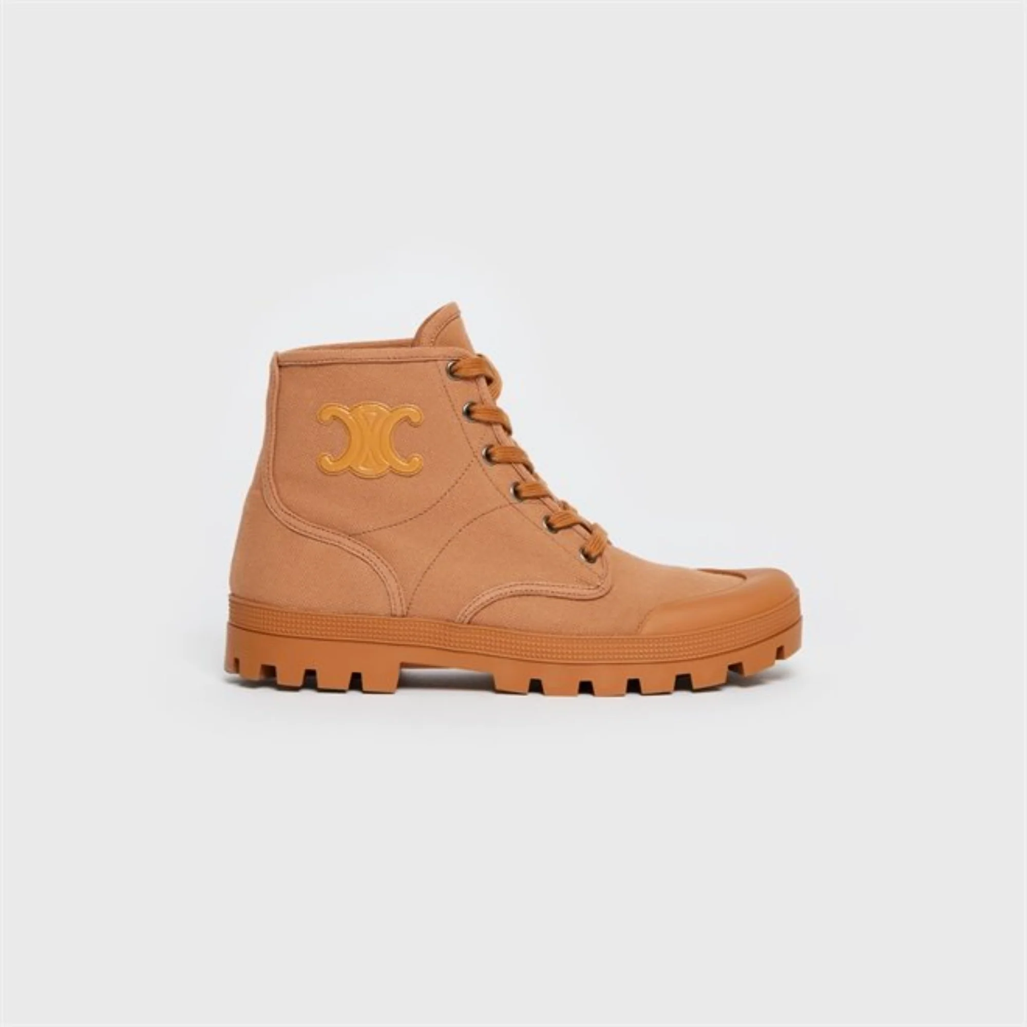 Lace Up Boot 20 - Tan - Image 2
