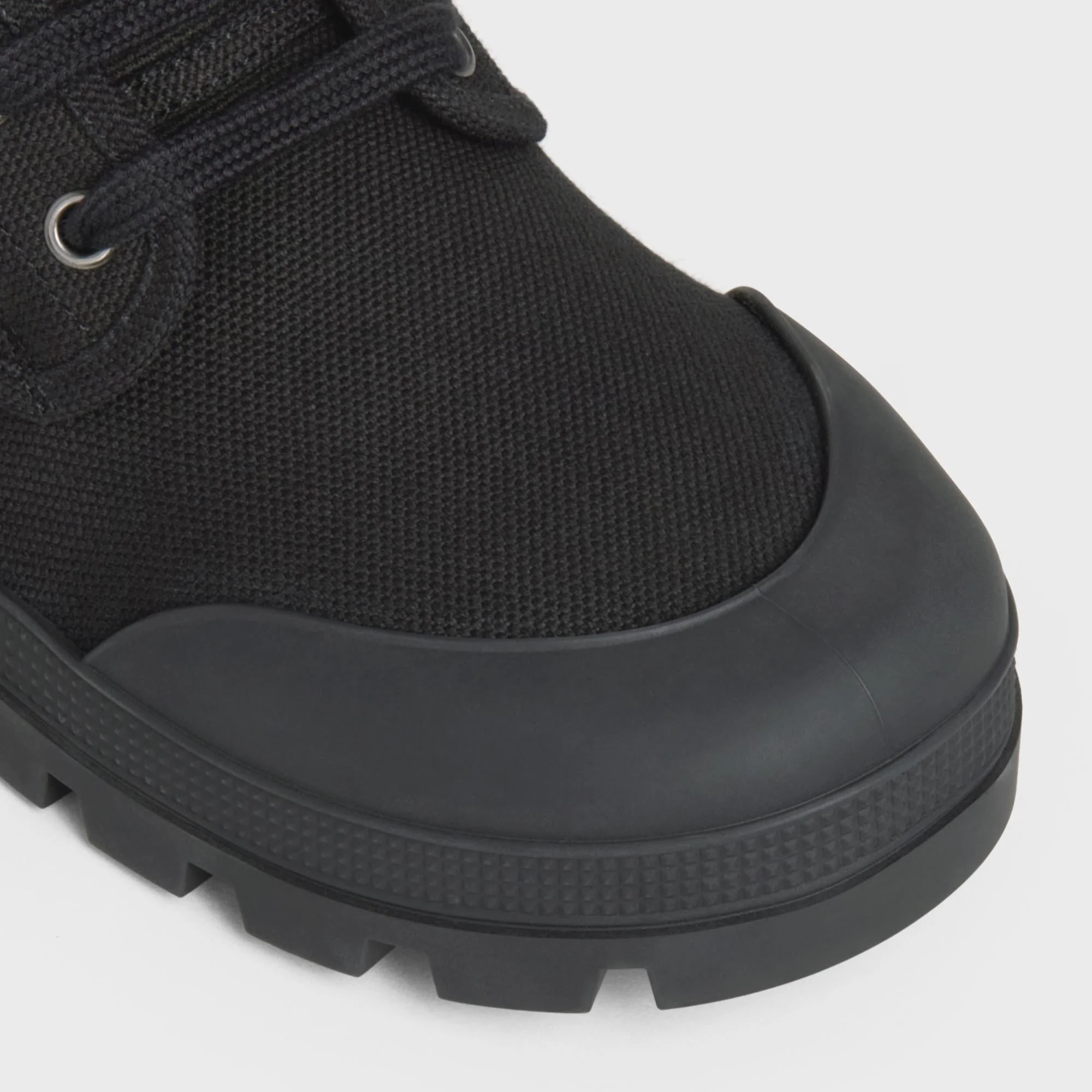 Lace Up Boot 20 - Black - Image 4