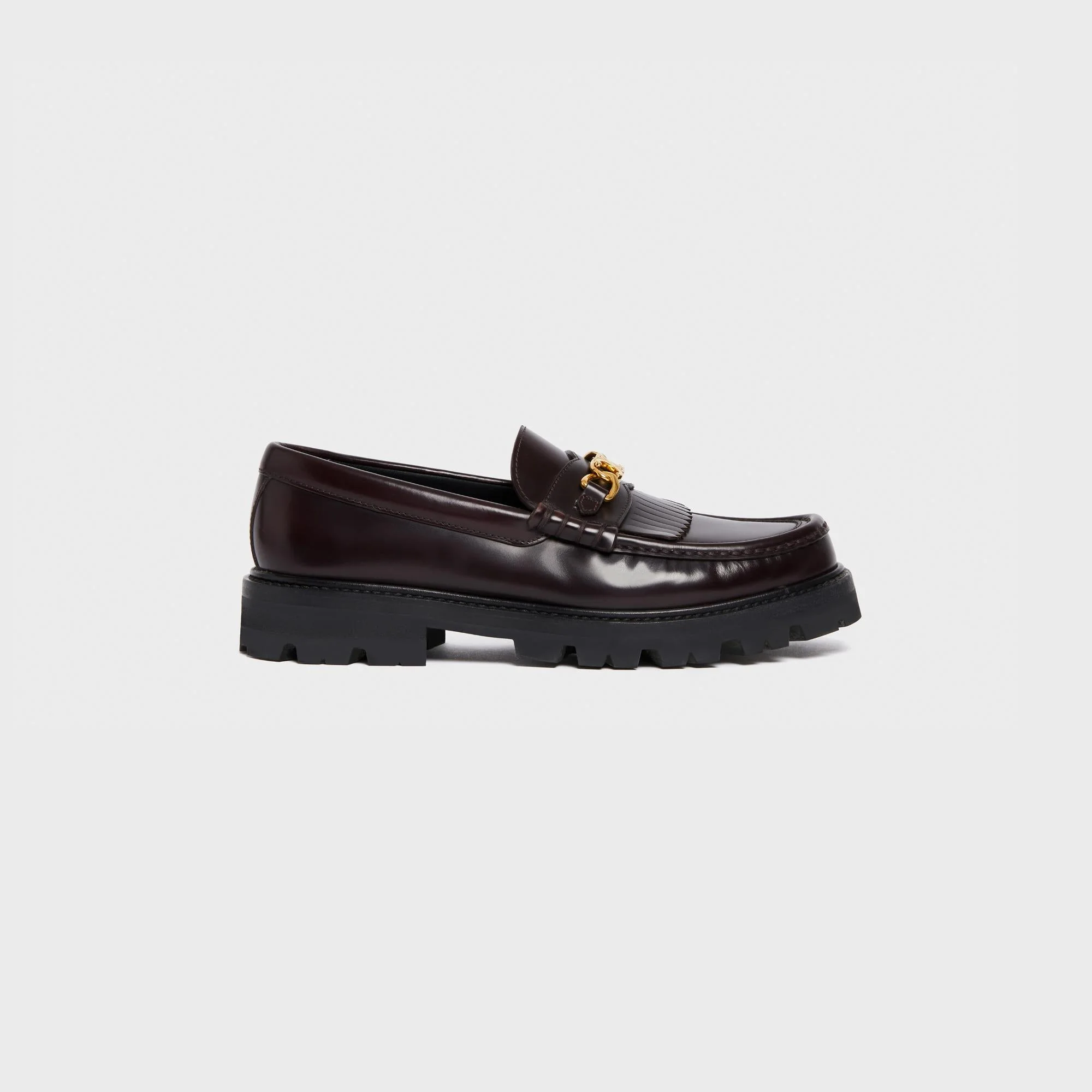 Chunky Loafer W/Triomphe 35 - Burgundy