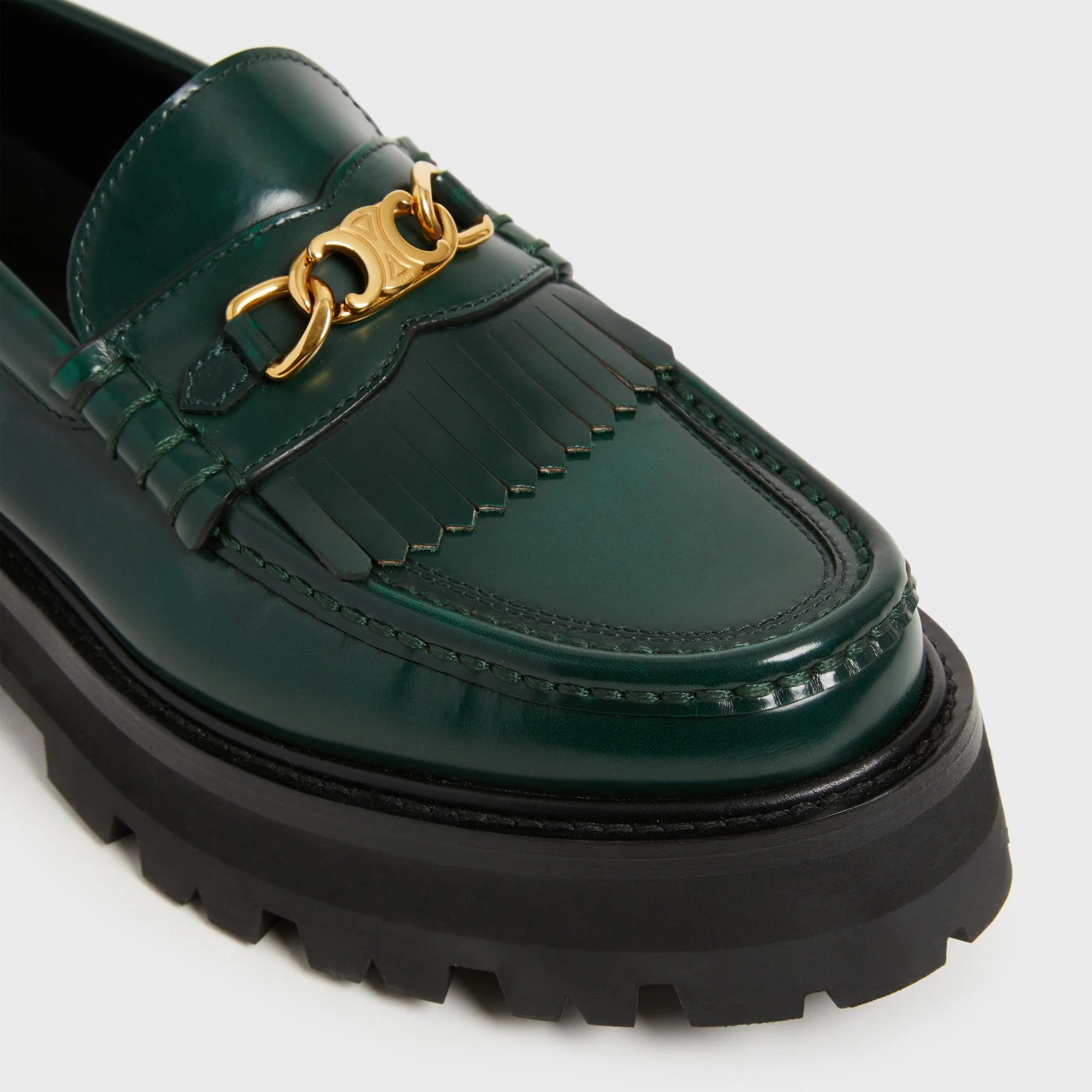 Chunky Loafer W/Triomphe 35 - British Green - Image 2