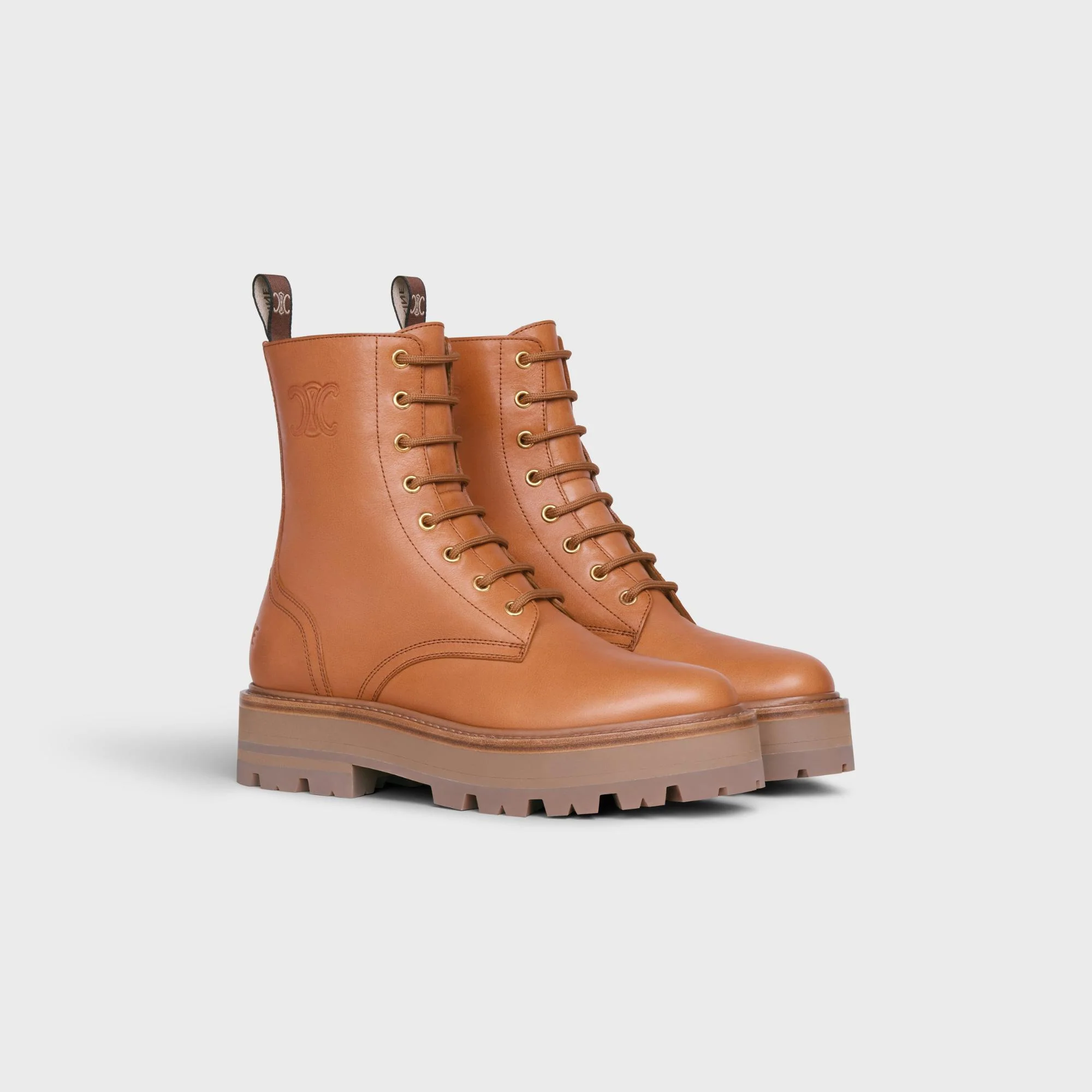 Lace-Up Boot 45 - Tan - Image 2