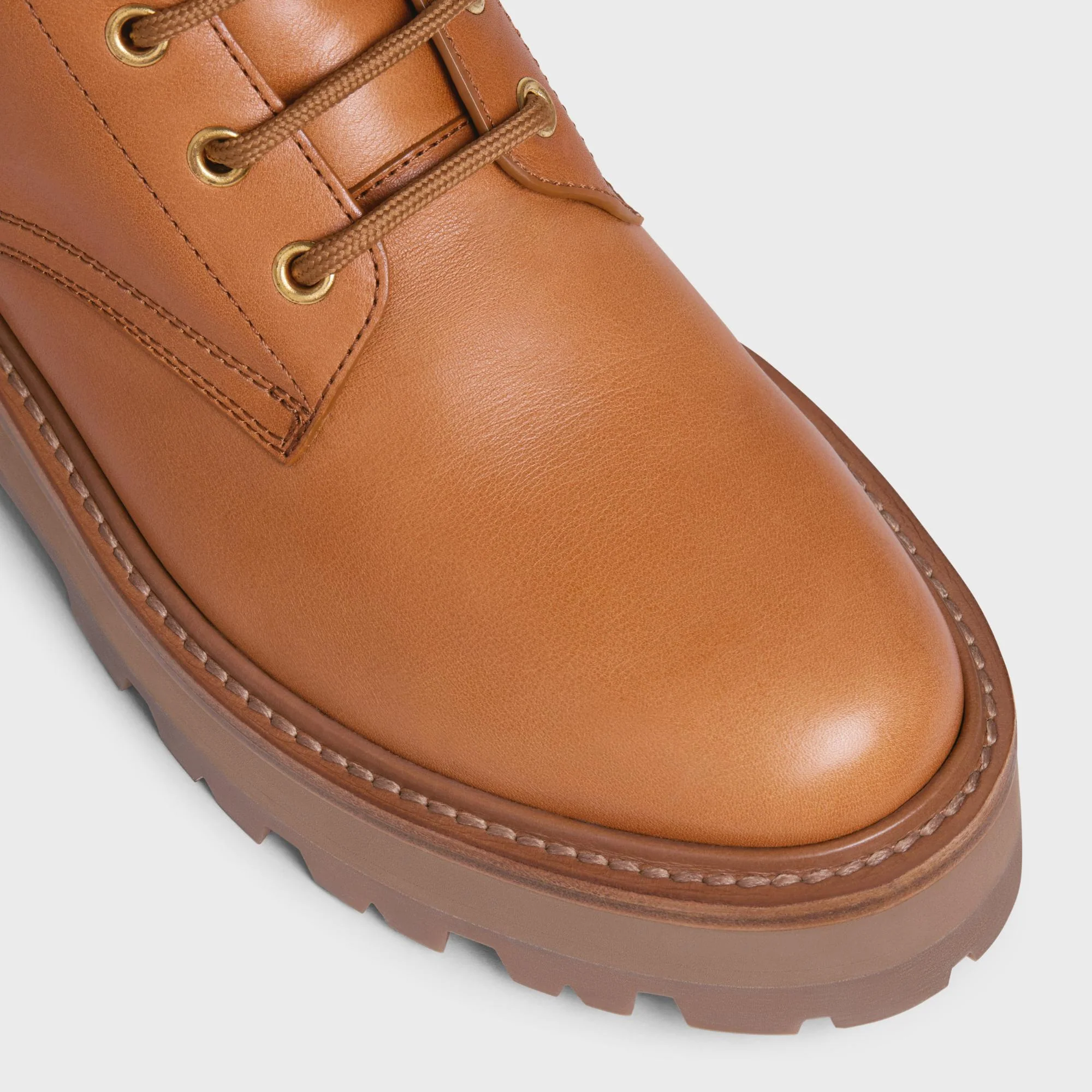 Lace-Up Boot 45 - Tan - Image 4