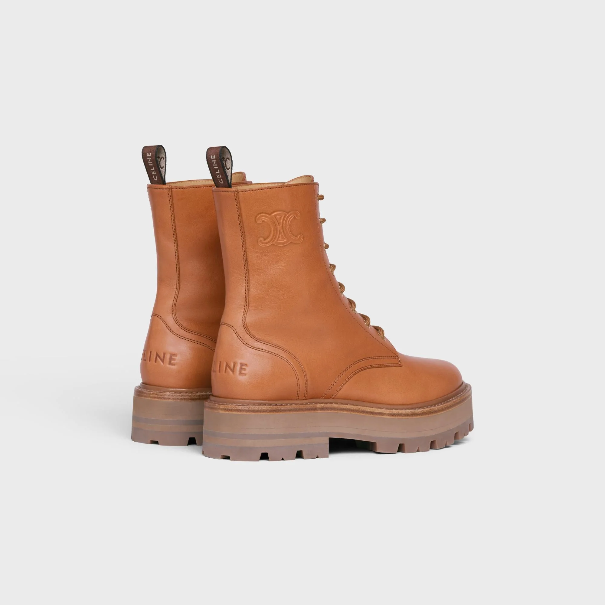 Lace-Up Boot 45 - Tan - Image 3