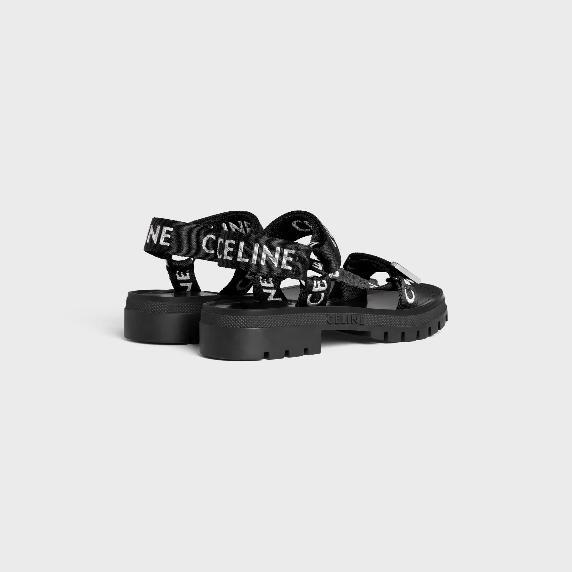 Strappy Sandal 40 - Black/White - Image 4