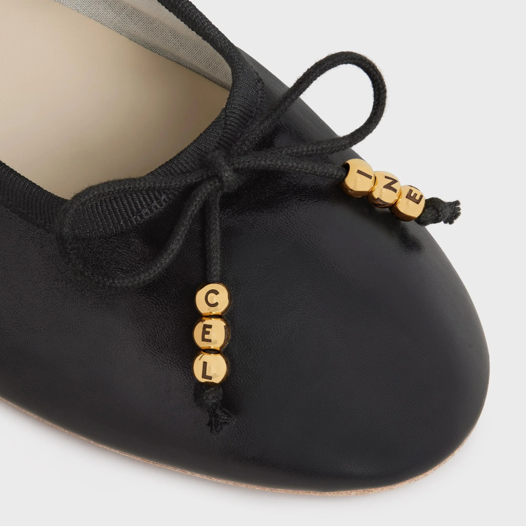 Ballerina W/Celine Pearls 05 - Black - Image 4