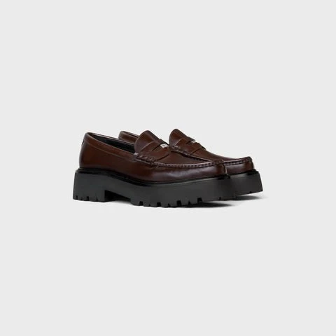 Penny Chunky Loafer 45 - Dark Brown