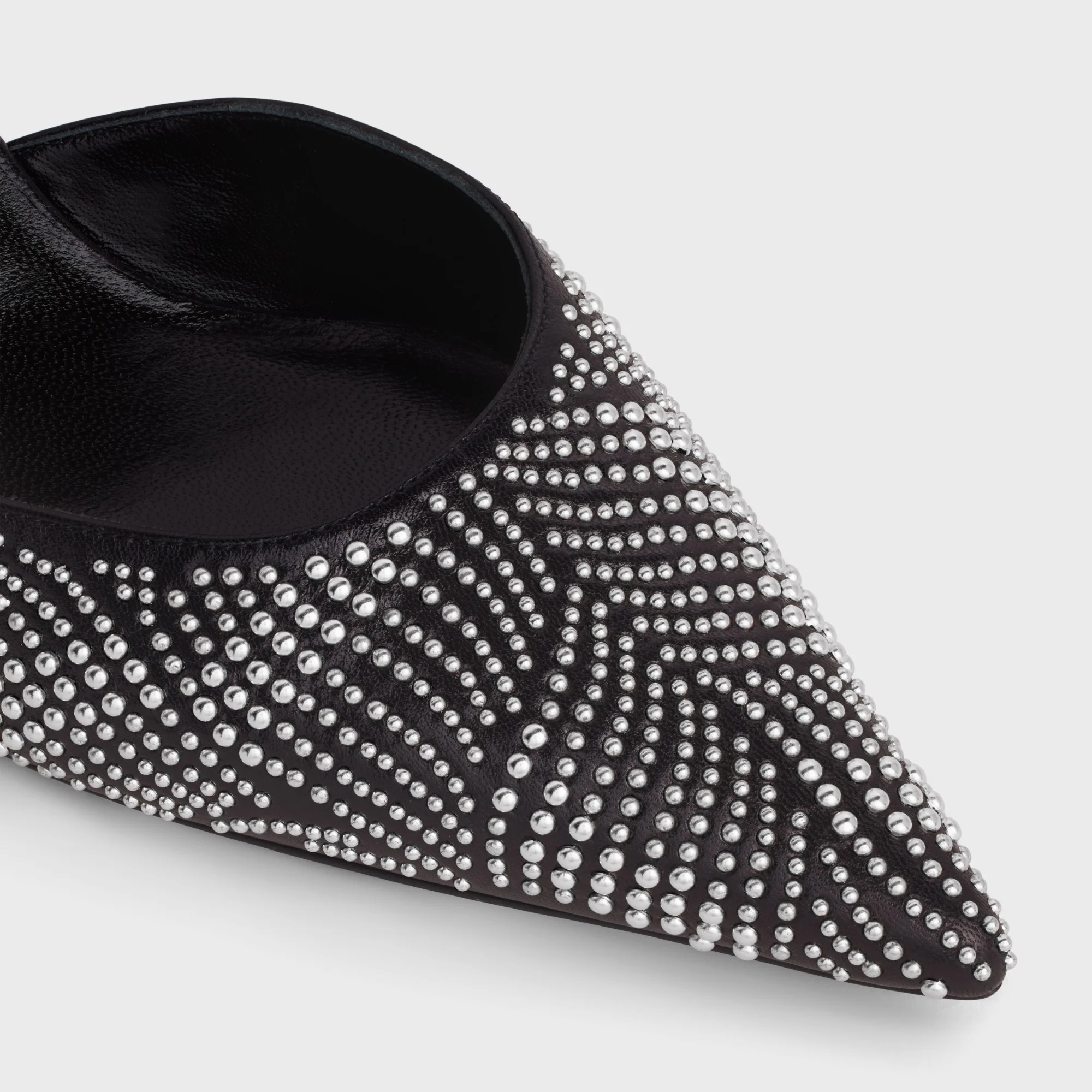 Strap Pump W/Studs 50 - Black - Image 7