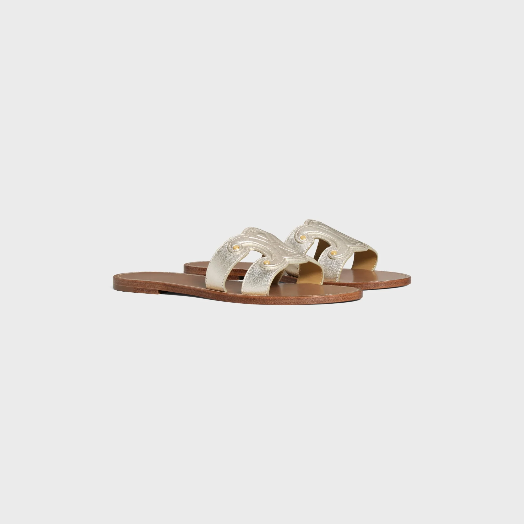 Triomphe Mule 05 - Platinium - Image 2