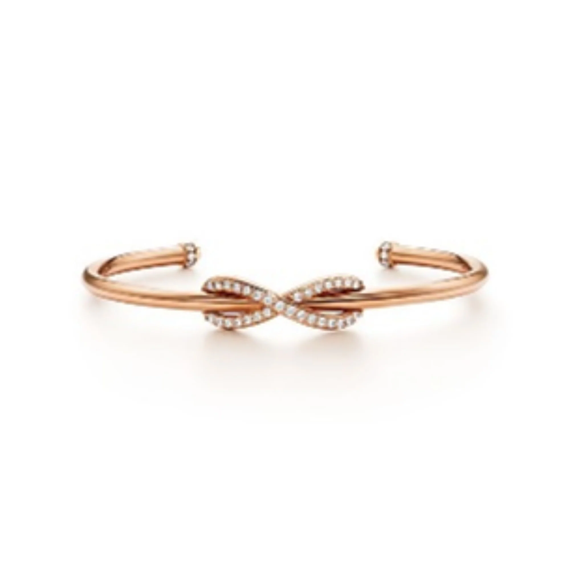 18R DIAMOND INFINITY CUFF LG