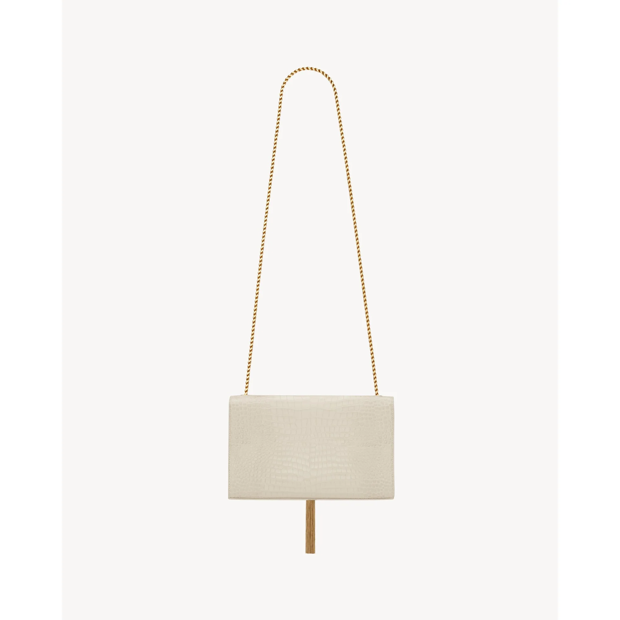 Medium Kate Tassel Chain Bag - Crema Soft - Image 2