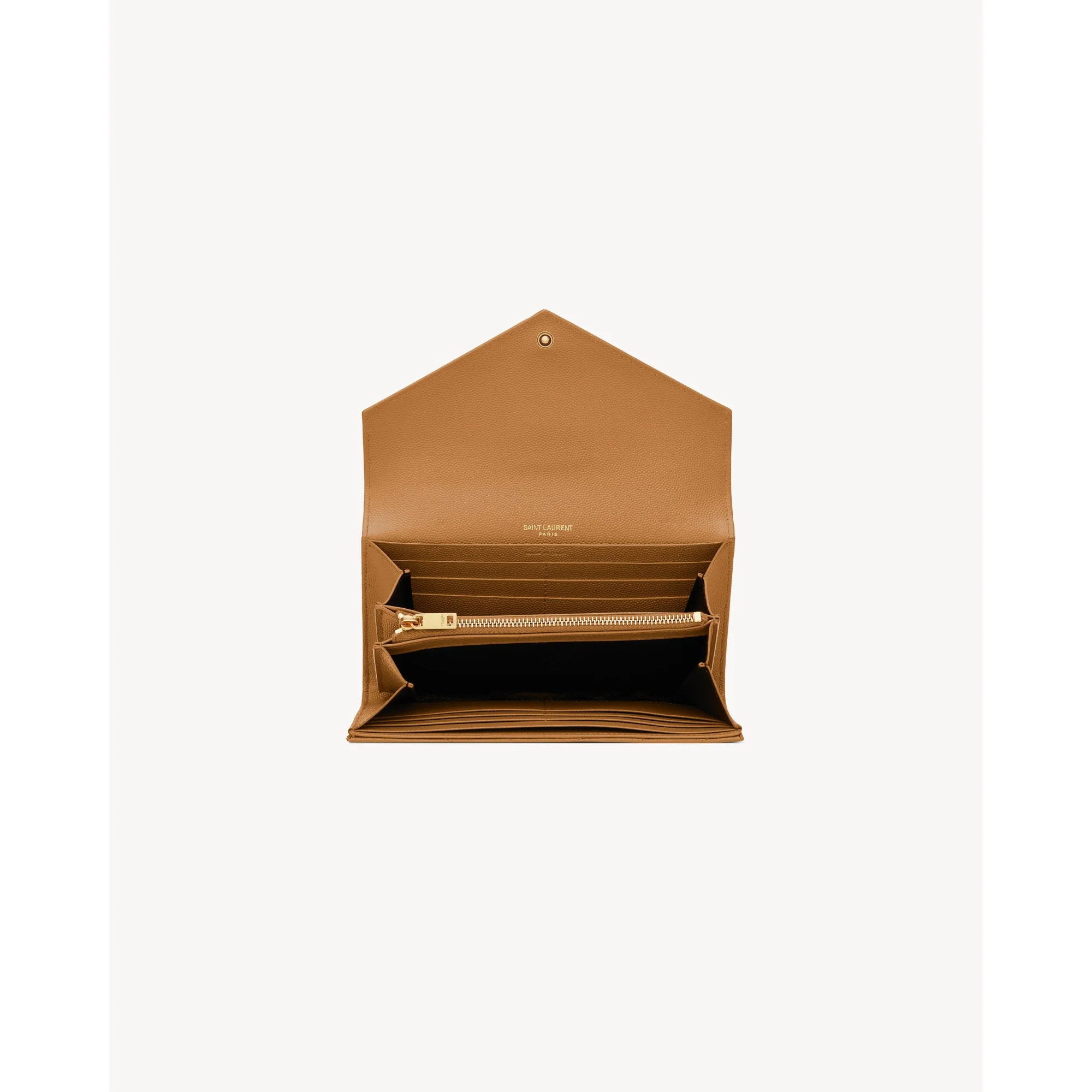 Large Flap Wallet - Natural Dark - Image 4