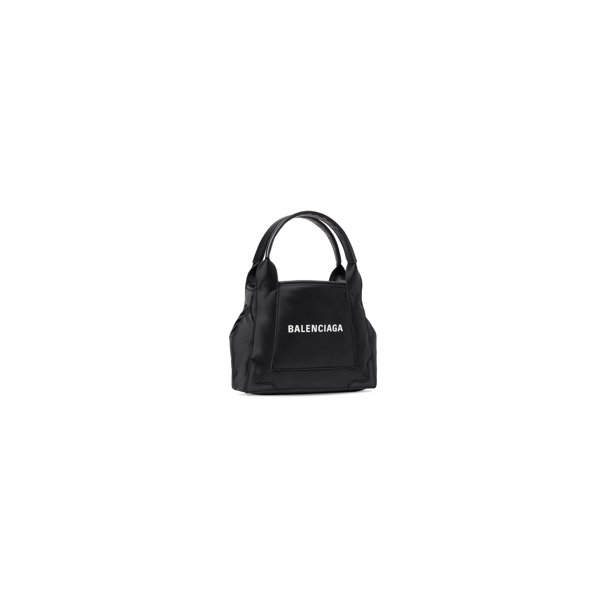 Navy Cabas XS Aj - Black / L White - Image 5