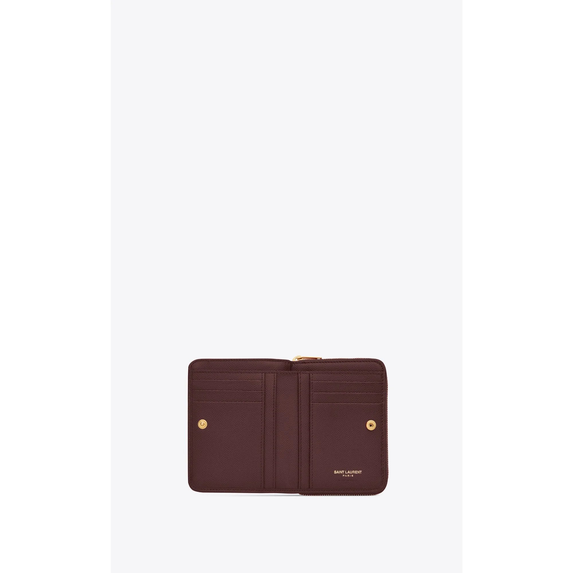 Compact Zip Around Wallet - Rouge Legion - Image 4