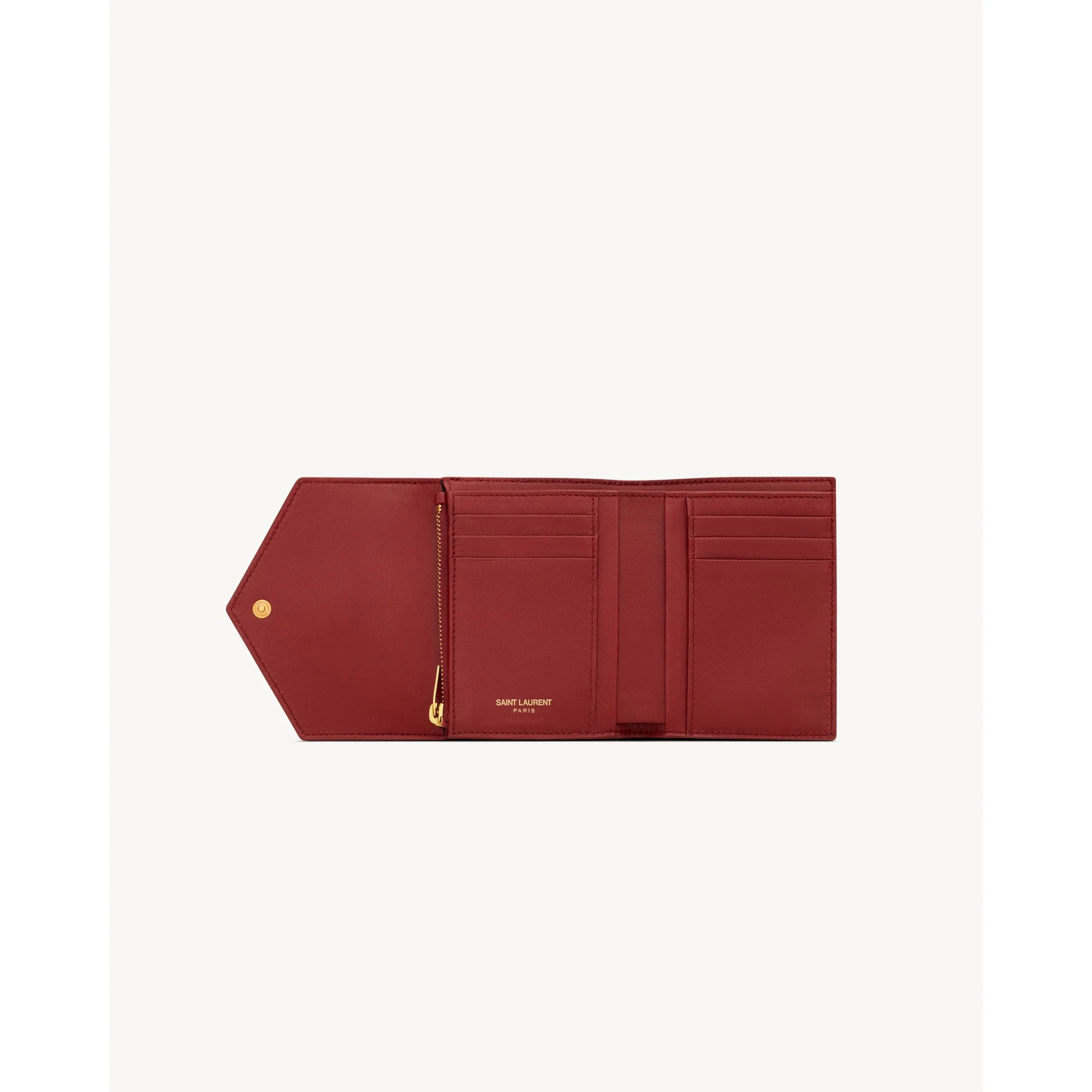 Compact Tri-Fold Wallet - Opyum Red - Image 4