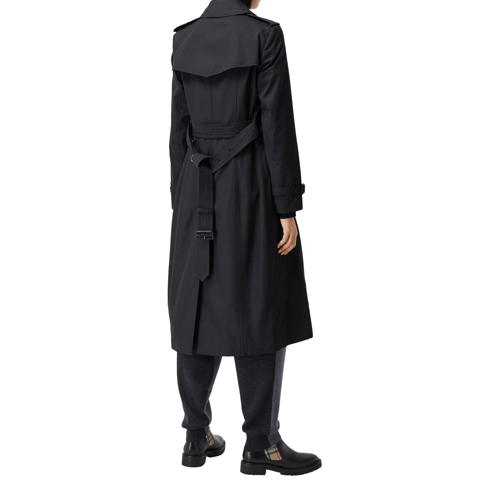 The Long Chelsea Heritage Trench Coat - Midnight - Image 11
