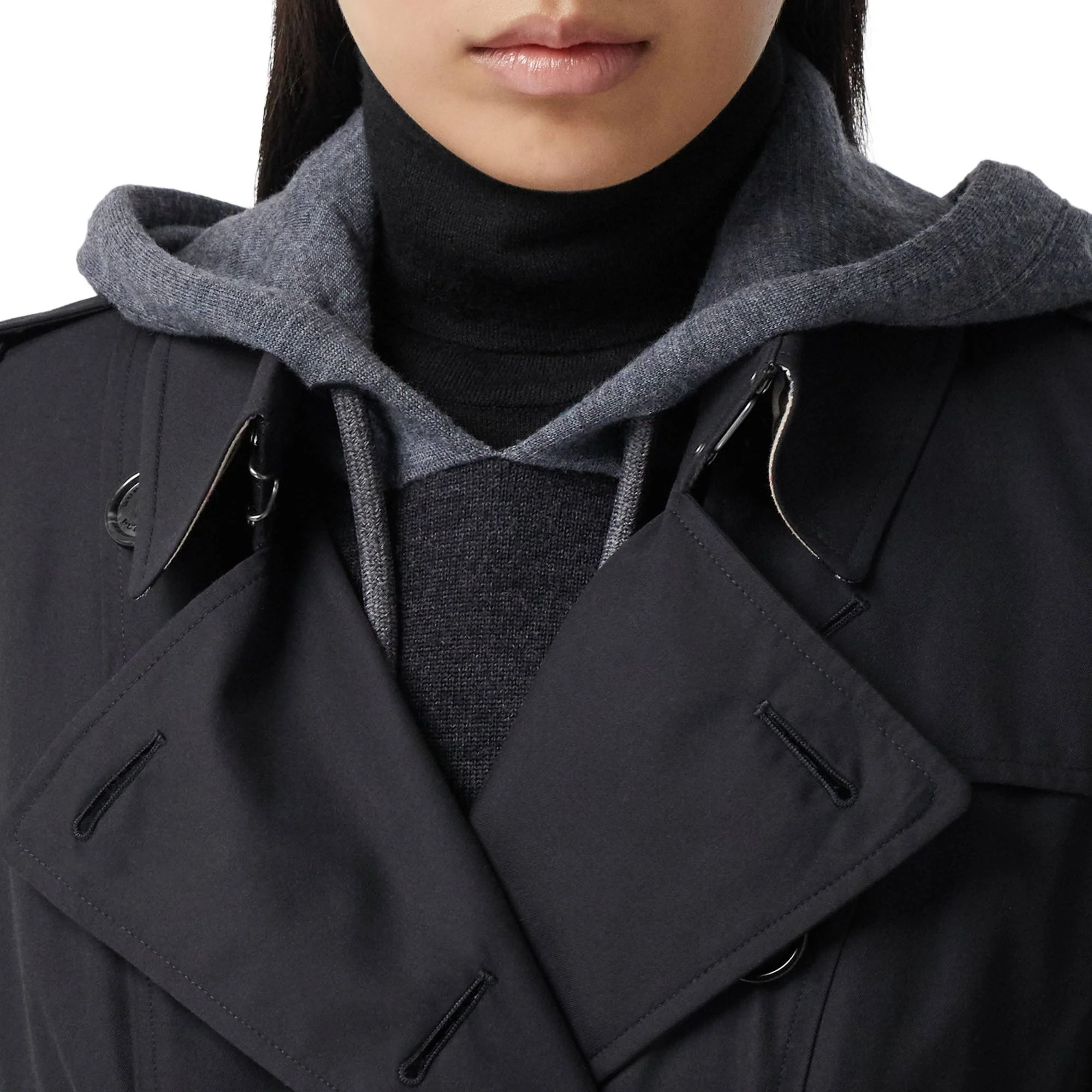 The Long Chelsea Heritage Trench Coat - Midnight - Image 15