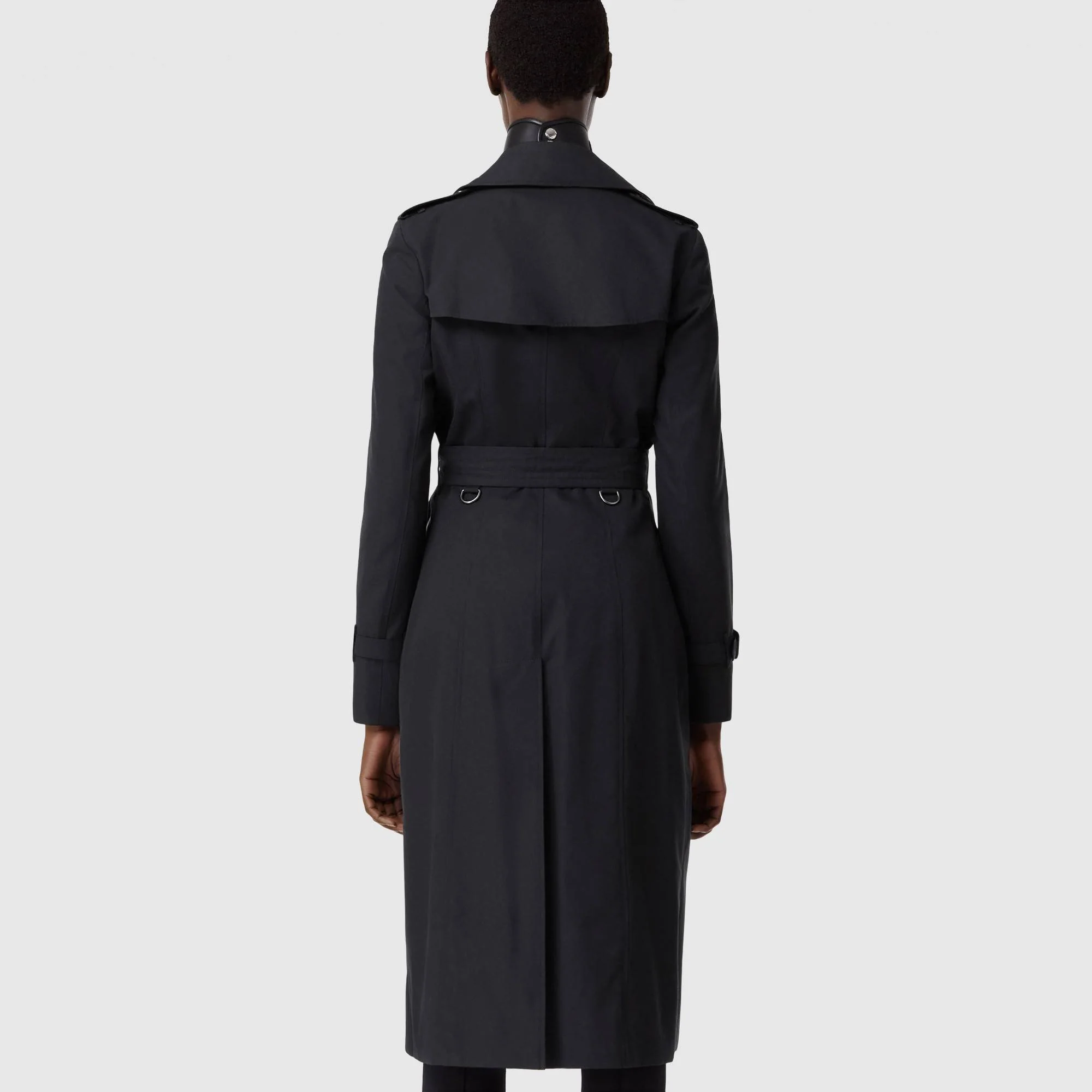 The Long Chelsea Heritage Trench Coat - Midnight - Image 4