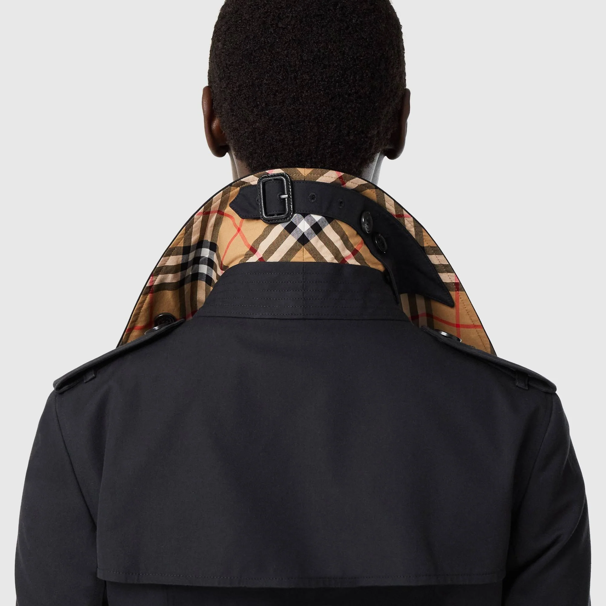 The Long Chelsea Heritage Trench Coat - Midnight - Image 7