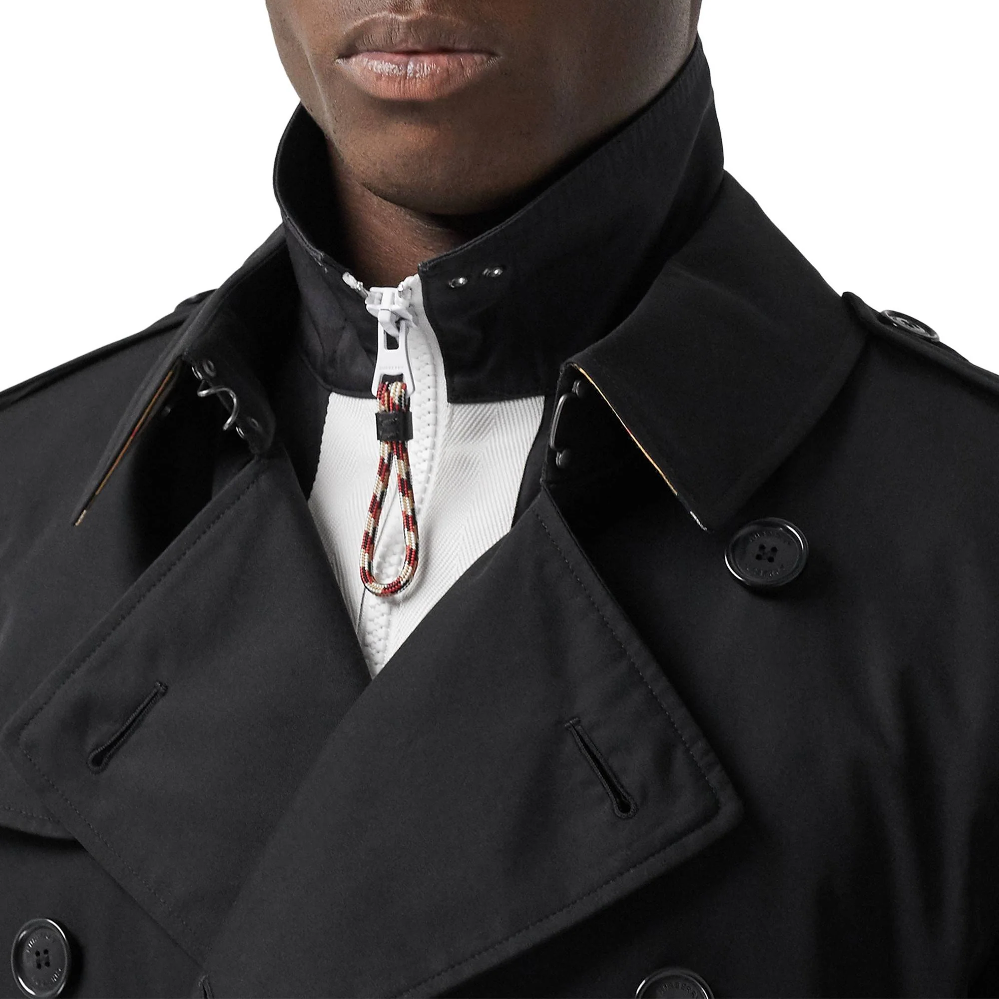 The Mid-length Kensington Heritage Trench Coat - Black - Image 12