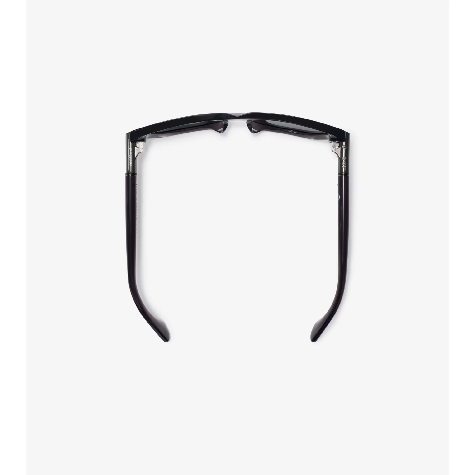Tubular Oval Sunglasses - Black - Image 7