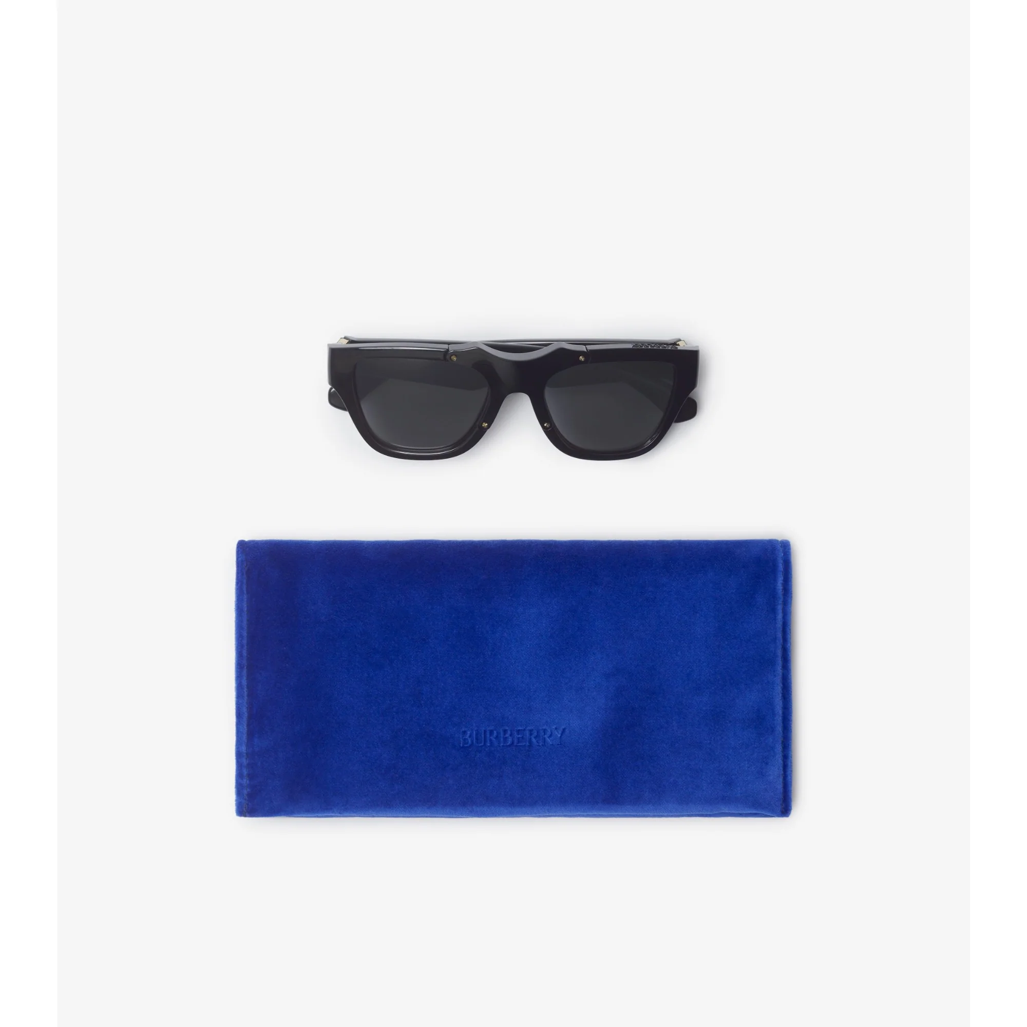 Shield Moulded Sunglasses - Grey - Image 6