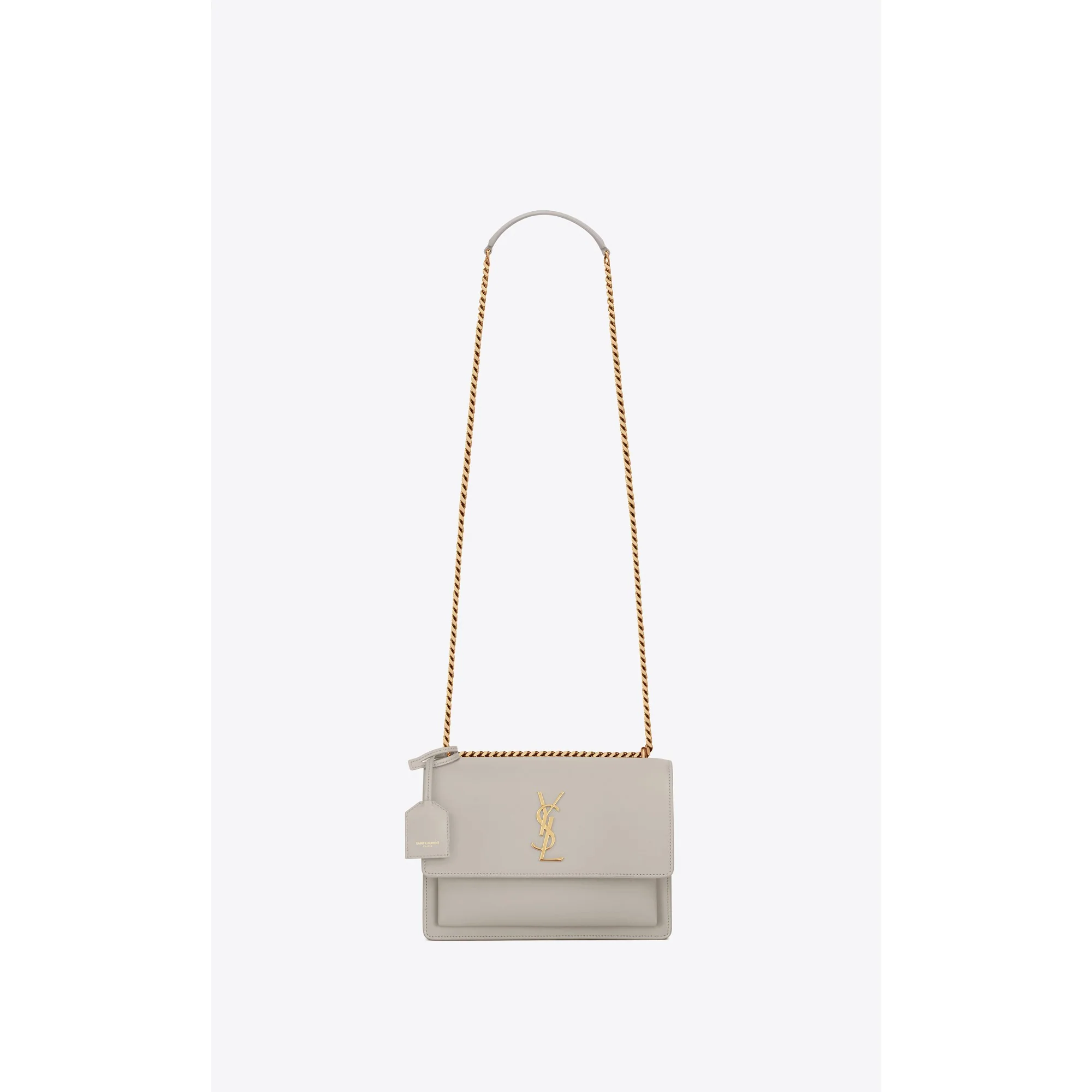 Medium Sunset Chain Bag - Crema Soft