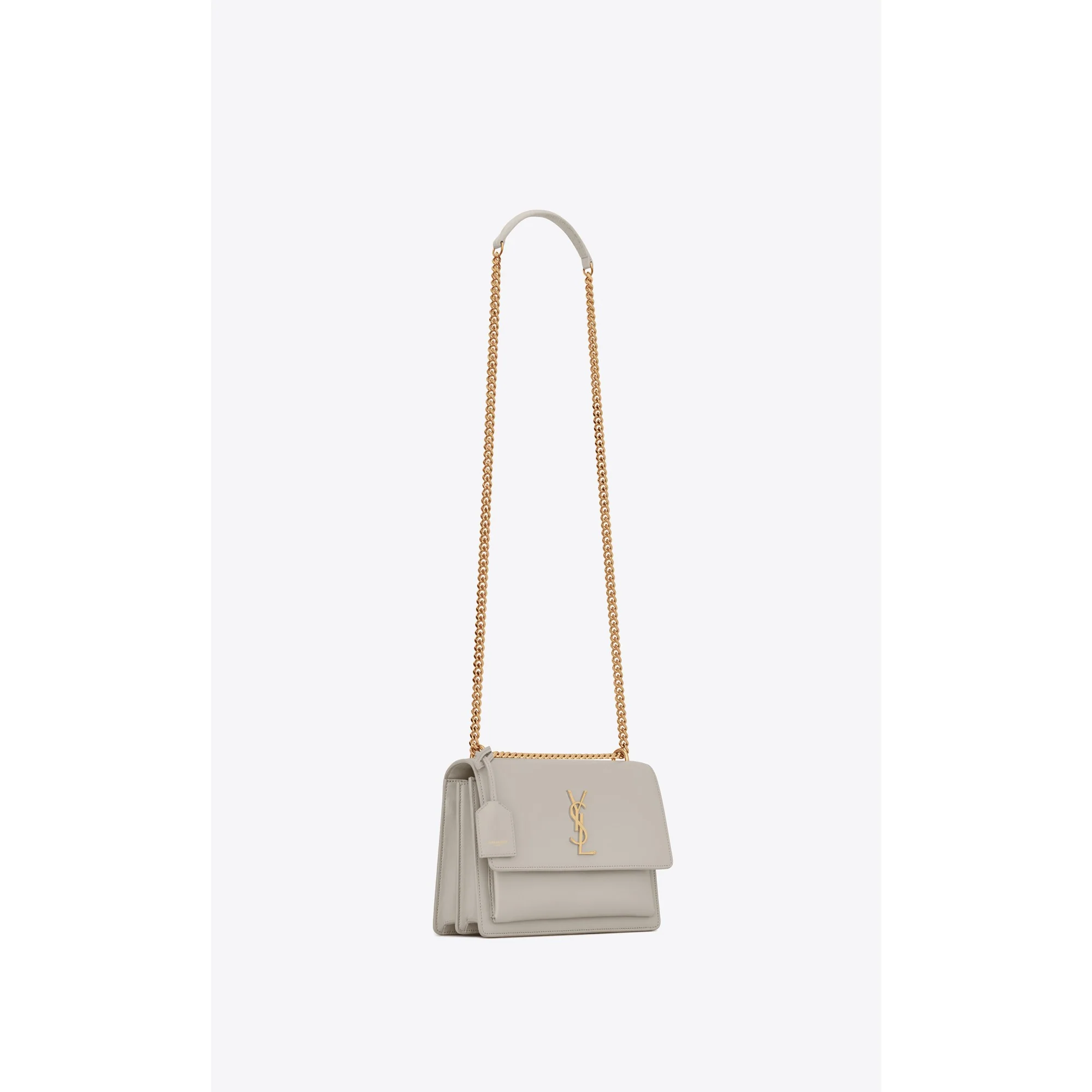 Medium Sunset Chain Bag - Crema Soft - Image 6