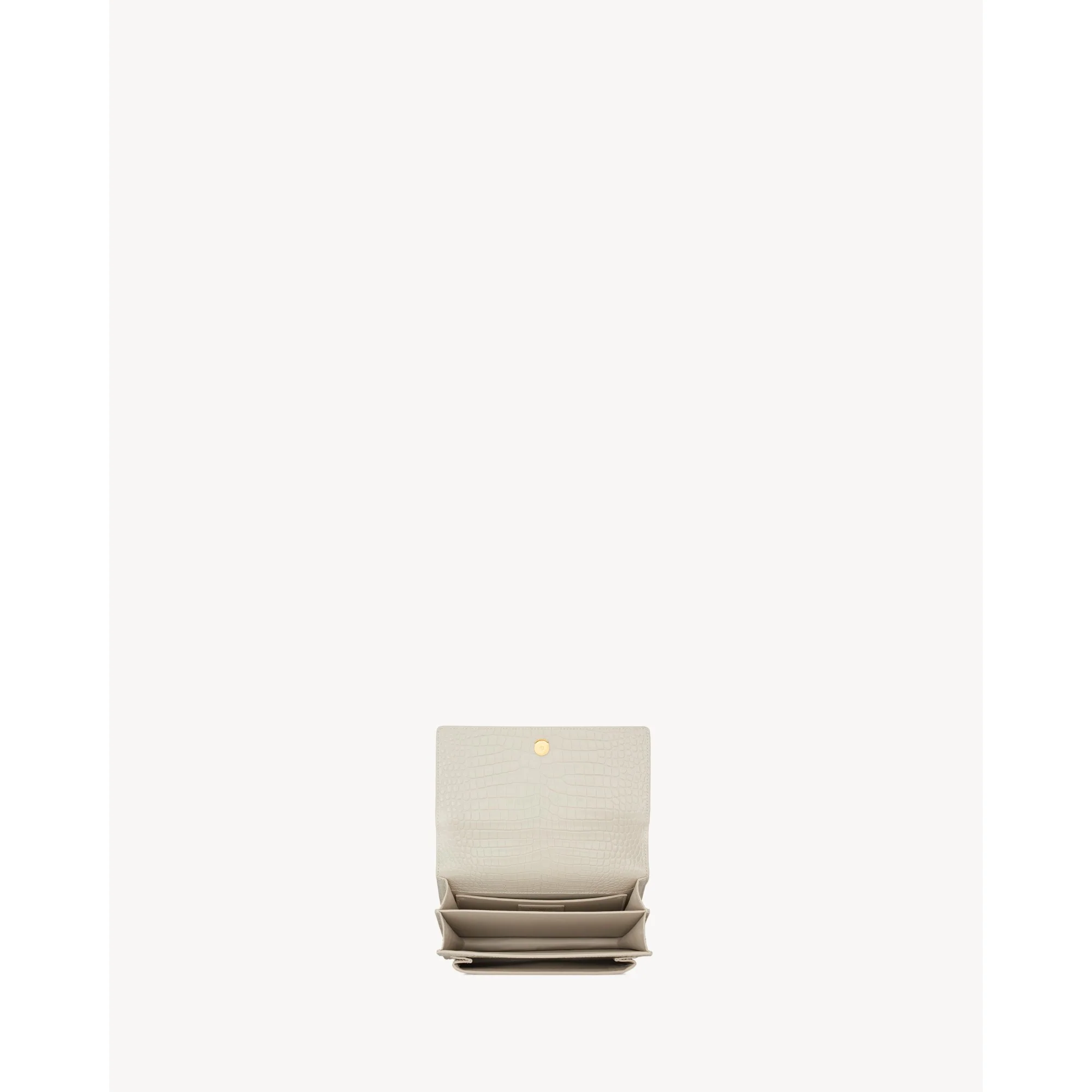 Medium Sunset Chain Bag - Crema Soft - Image 5