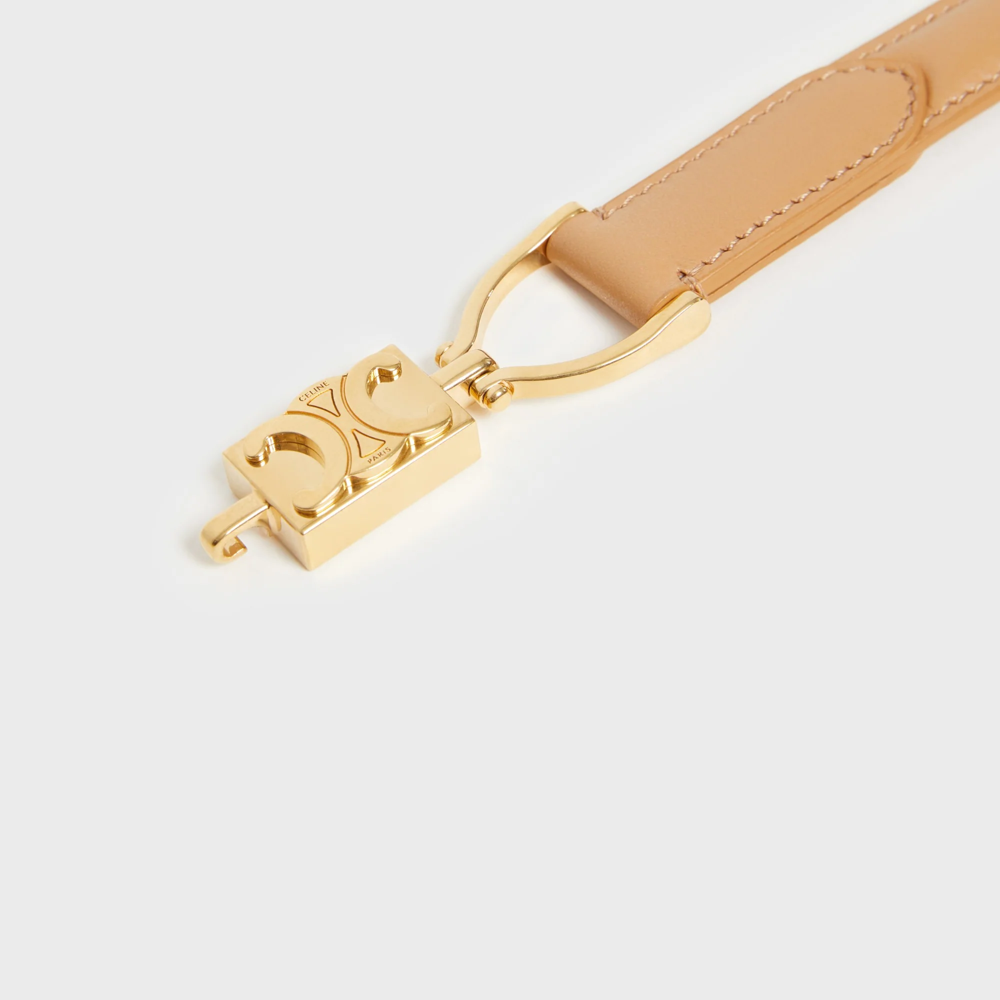 Block Triomphe Belt Small 18Mm - Light Camel - Image 5
