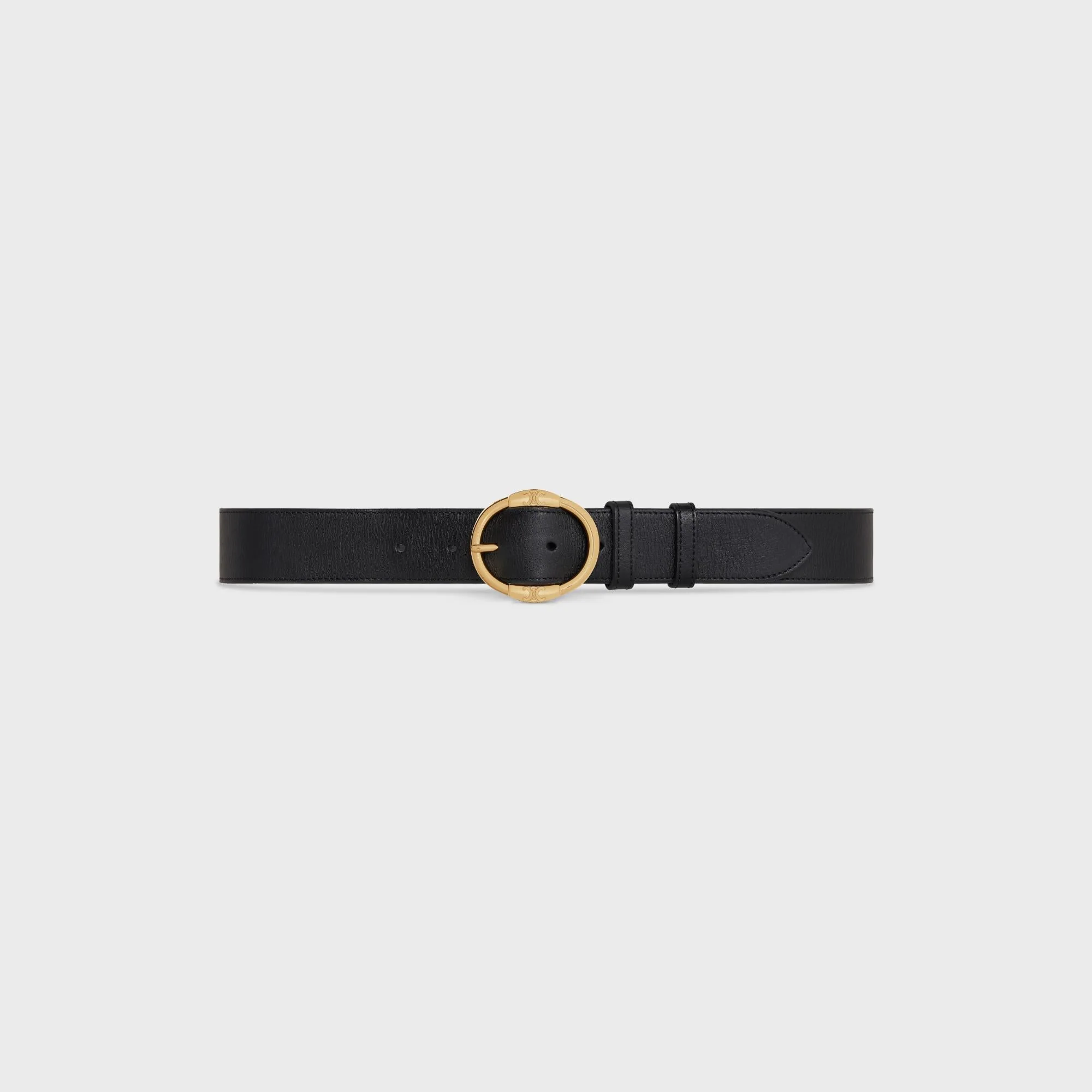 Twin Triomphe Belt Wide 35Mm - Black - Image 2