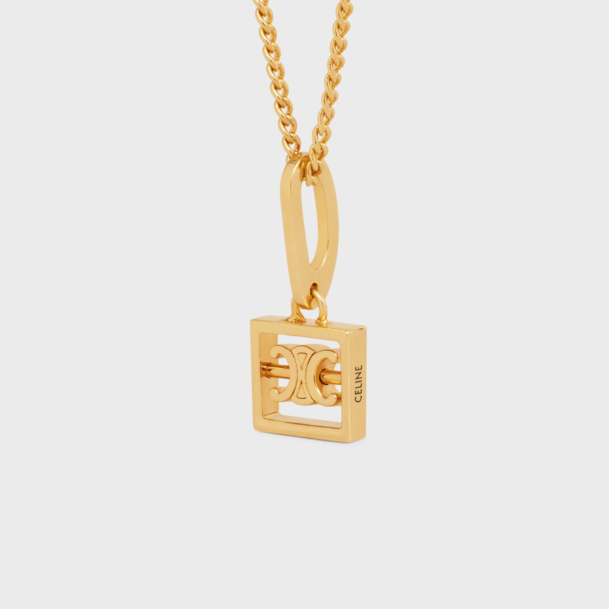 Celine Separables Mini Triomphe During - Gold - Image 7